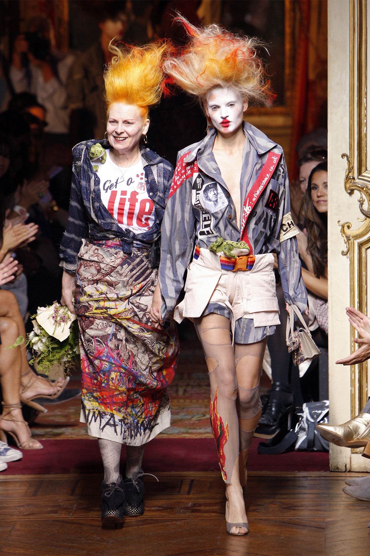 Vivienne Westwood na přehlídce jaro–léto 2010