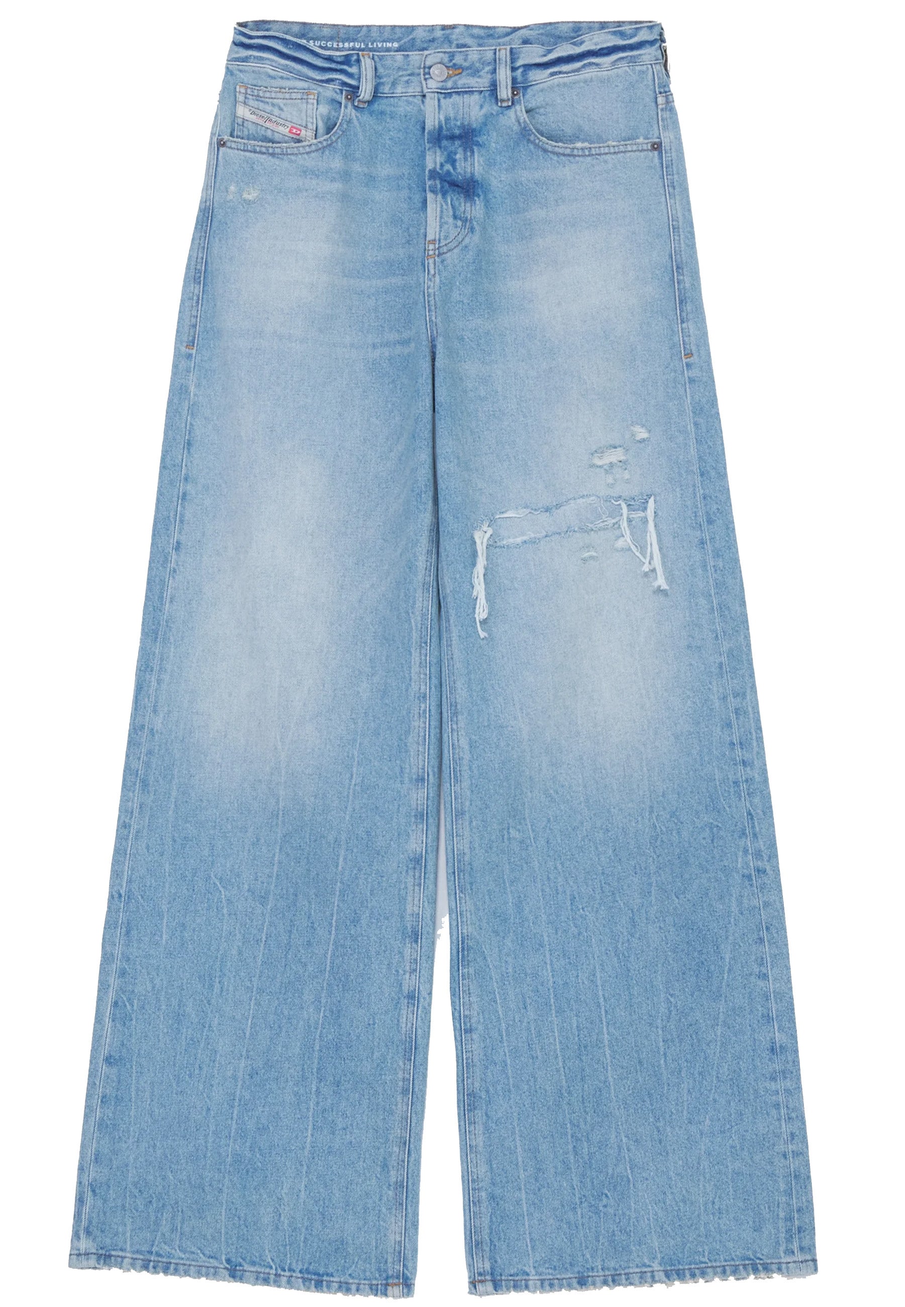 Široké džíny D-Sire Relaxed Fit, DIESEL, prodává Zalando, 7070 Kč