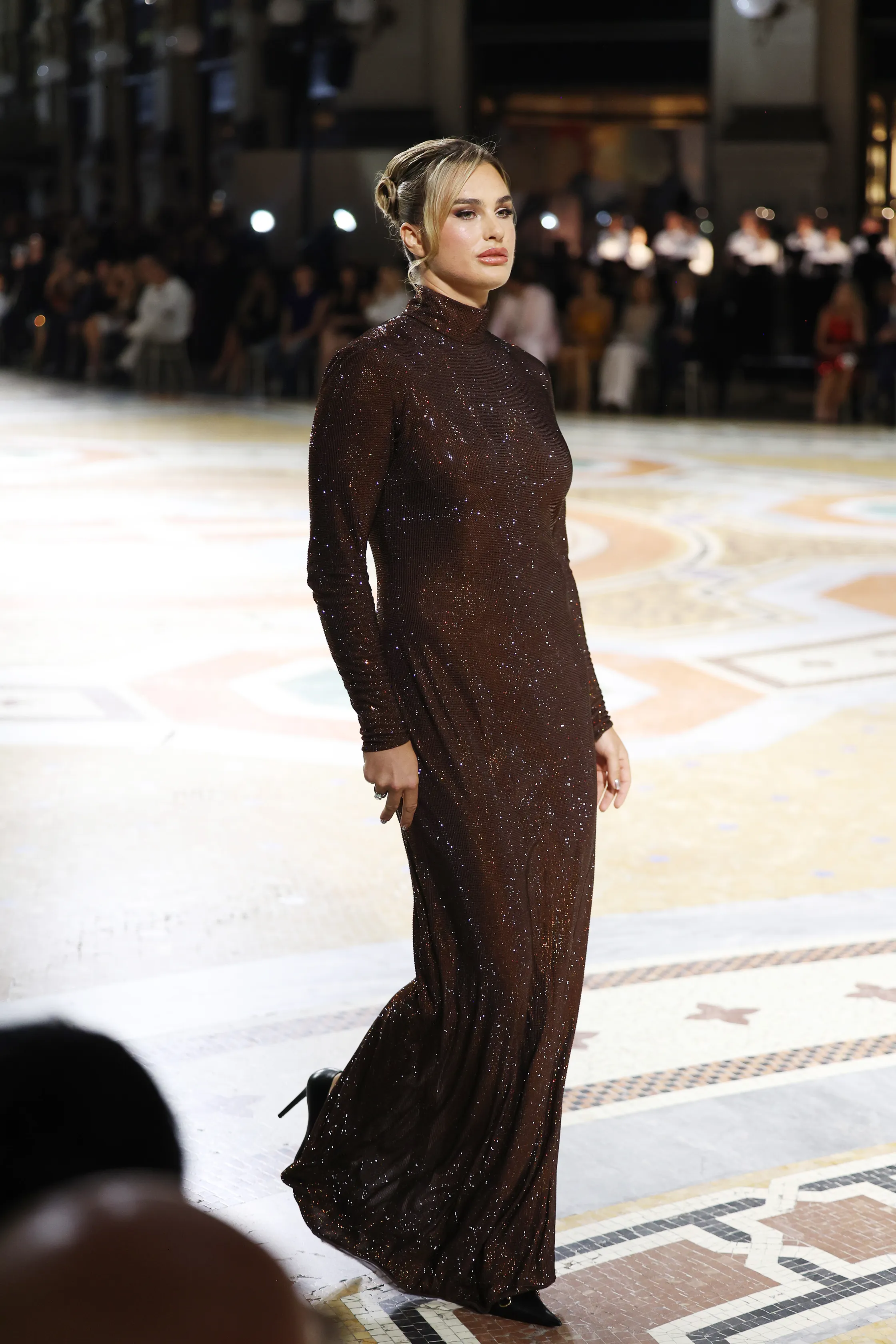 Aryna Sabalenka na Vogue World 2026: Milano v šatech Gucci, 22. září 2026