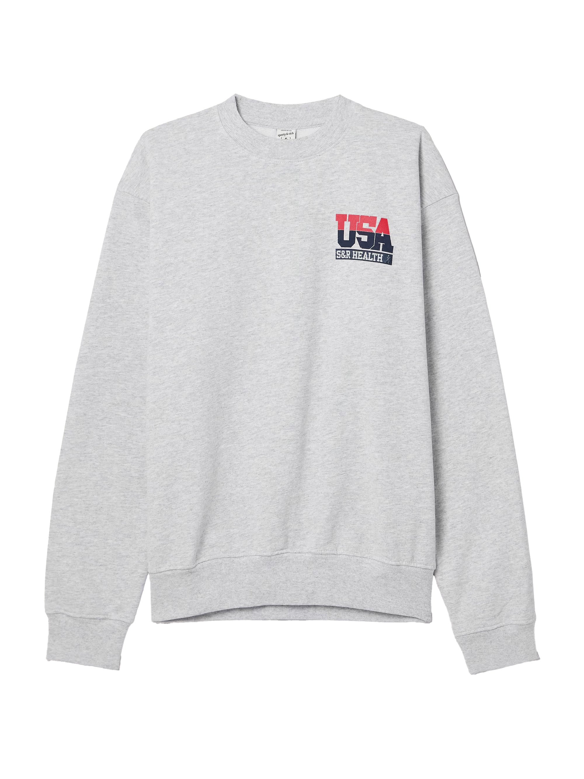 Bavlněná mikina s potiskem ve spolupráci s Adidas Originals, SPORTY & RICH, 87 €