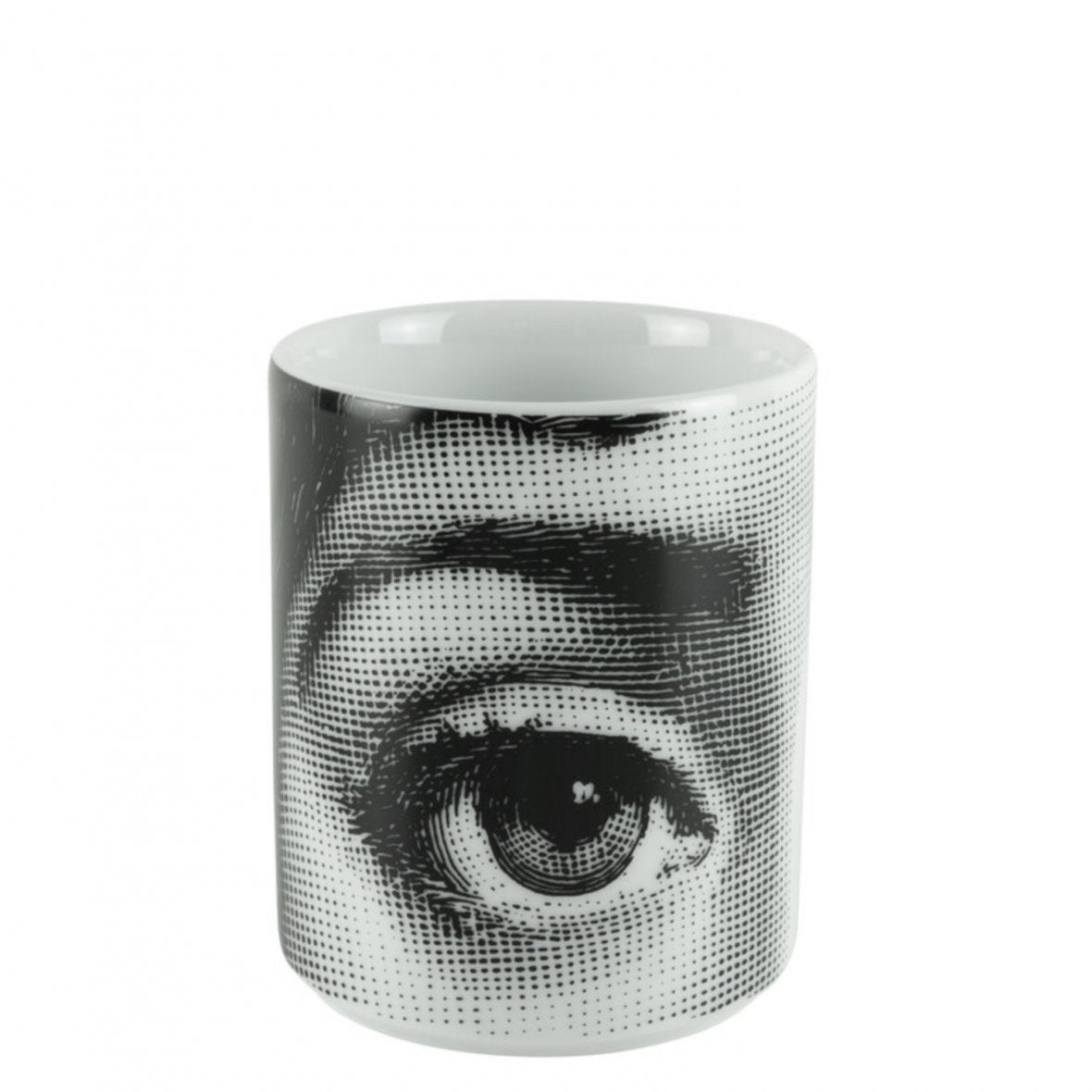 Porcelánový stojan na tužka, FORNASETTI, prodává Prague Kabinet, 3000 Kč