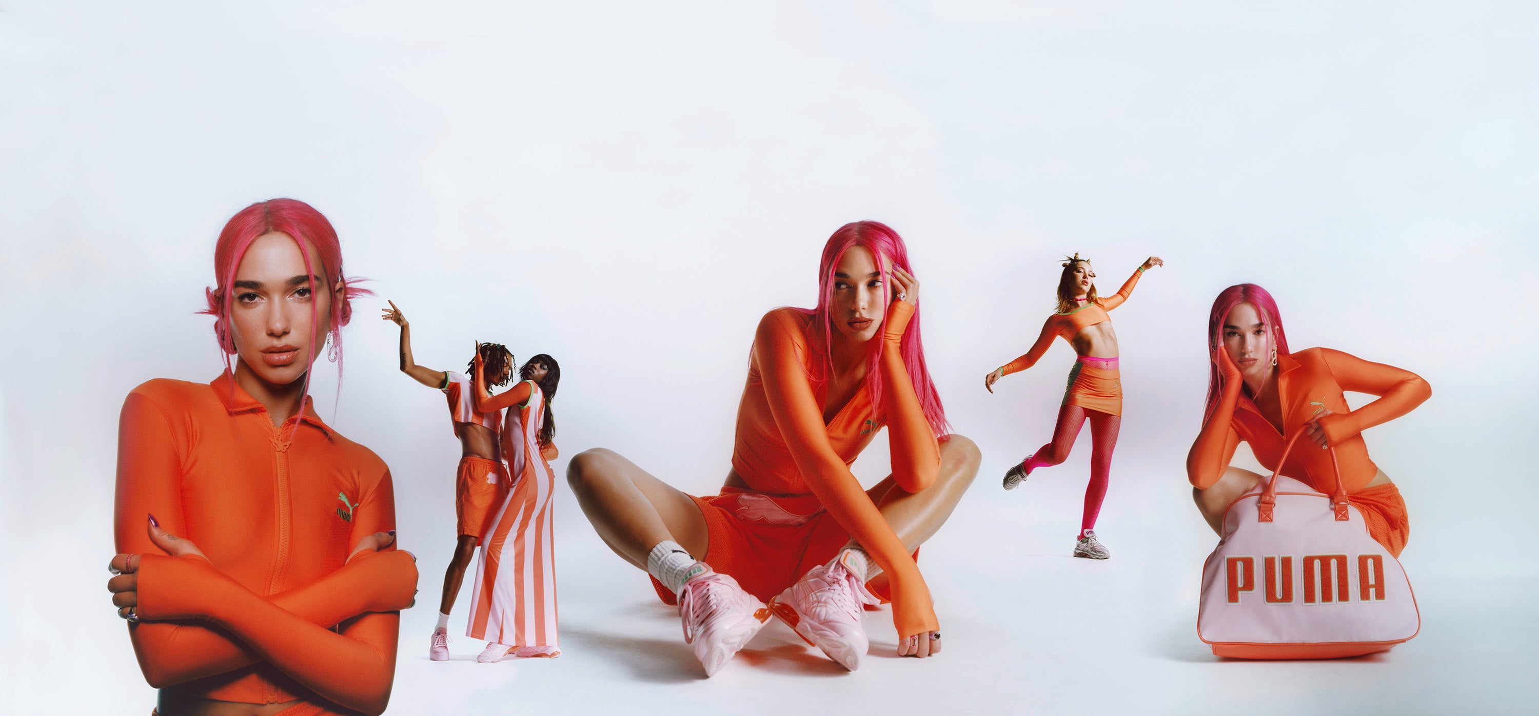 Dua Lipa o své nové kolekci tenisek a athleisure