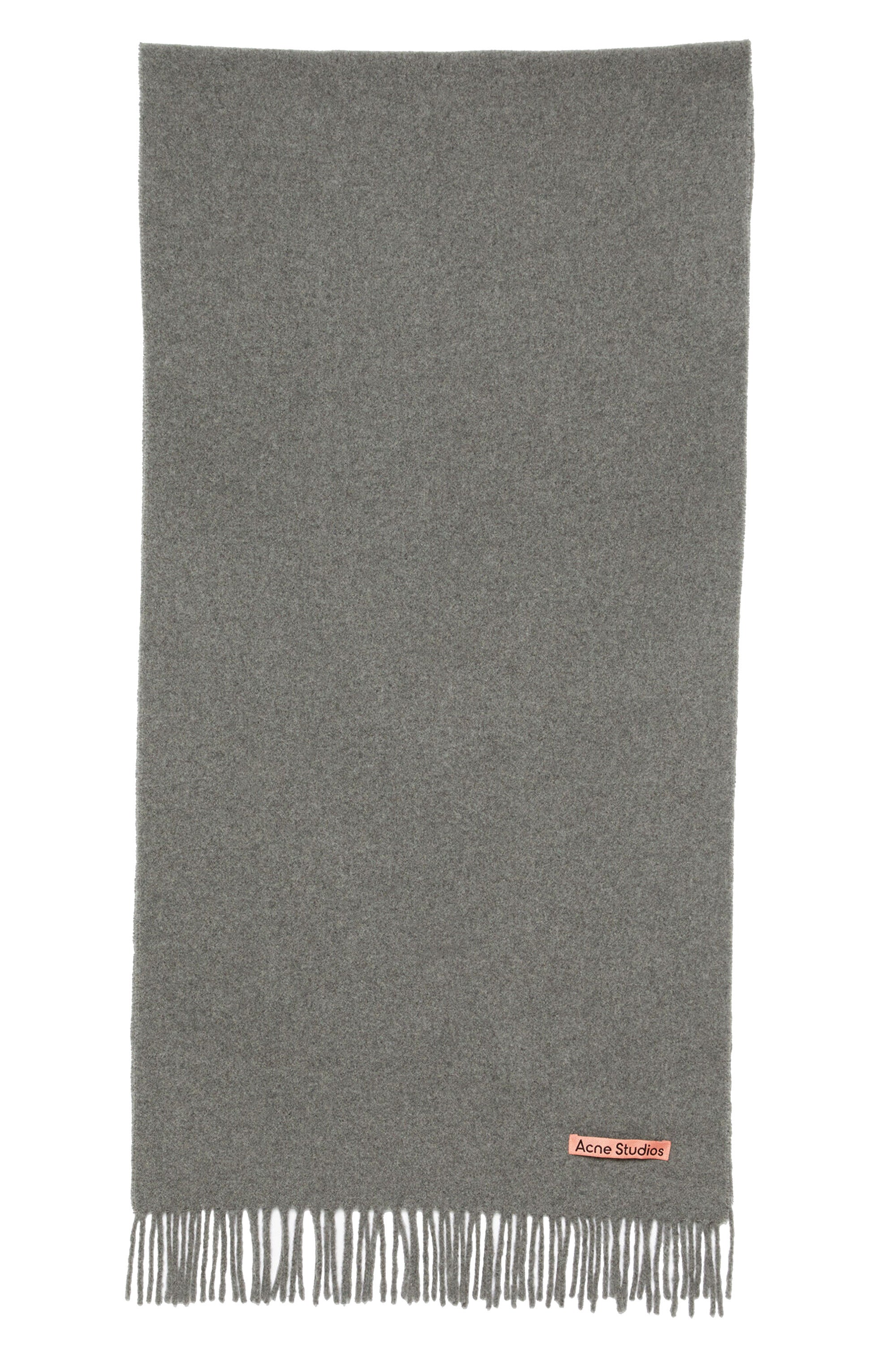 Šedá kašmírová šála, ACNE STUDIOS, 350 €