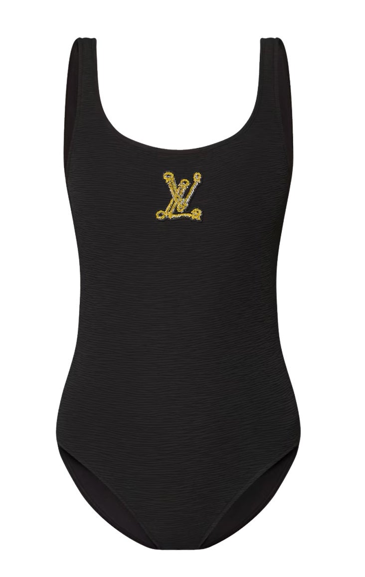 Černé plavky v celku, LOUIS VUITTON, 600 €