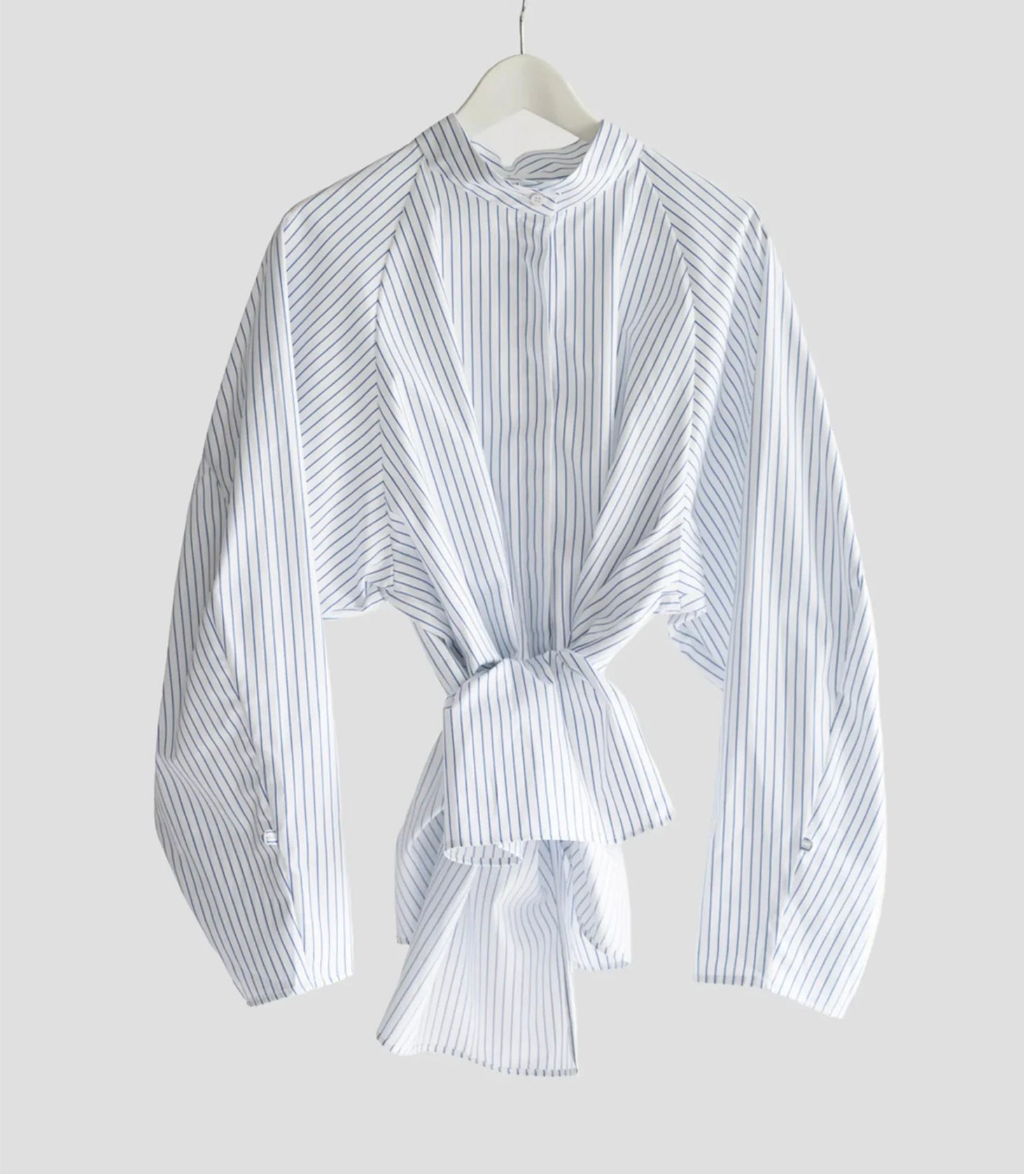 Bavlněná oversized košile s proužky, PBG STUDIO, 5 950 Kč