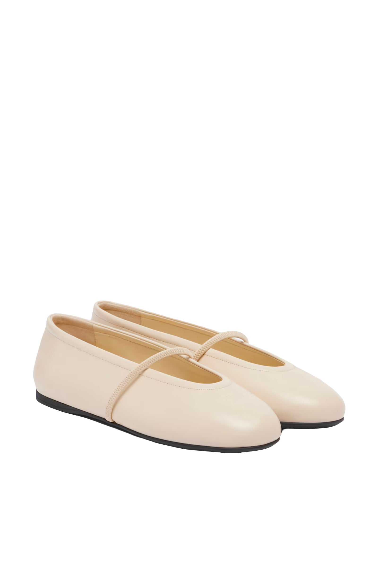 Kožené balerínky, MIU MIU, prodává Mytheresa, 550 €