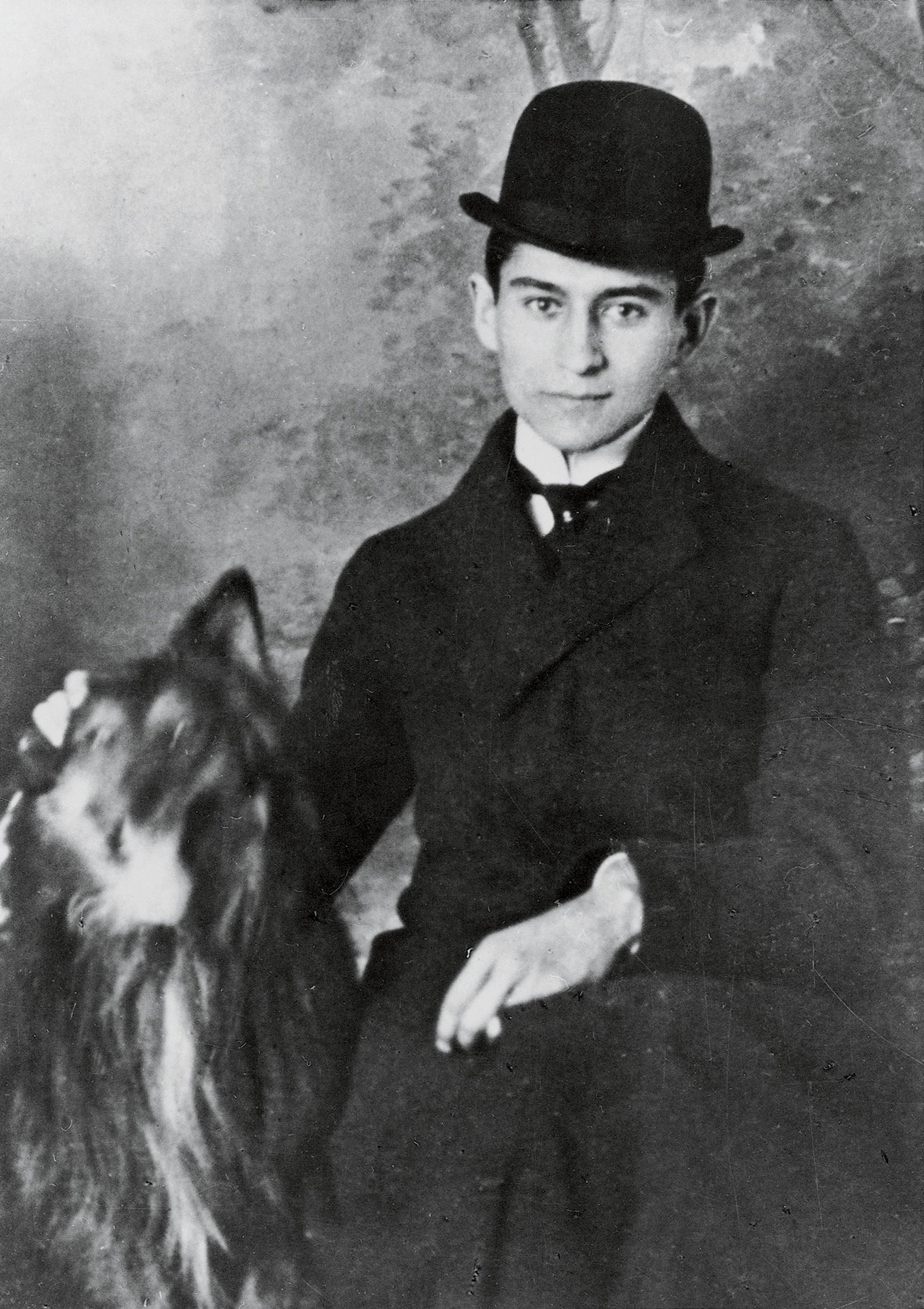 Franz Kafka se psem  Autor: Getty Images