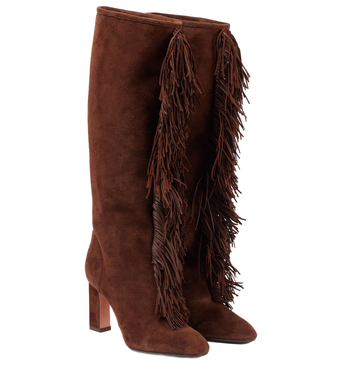 Třásňové kozačky, AQUAZZURA, prodává Mytheresa, 1 250 €