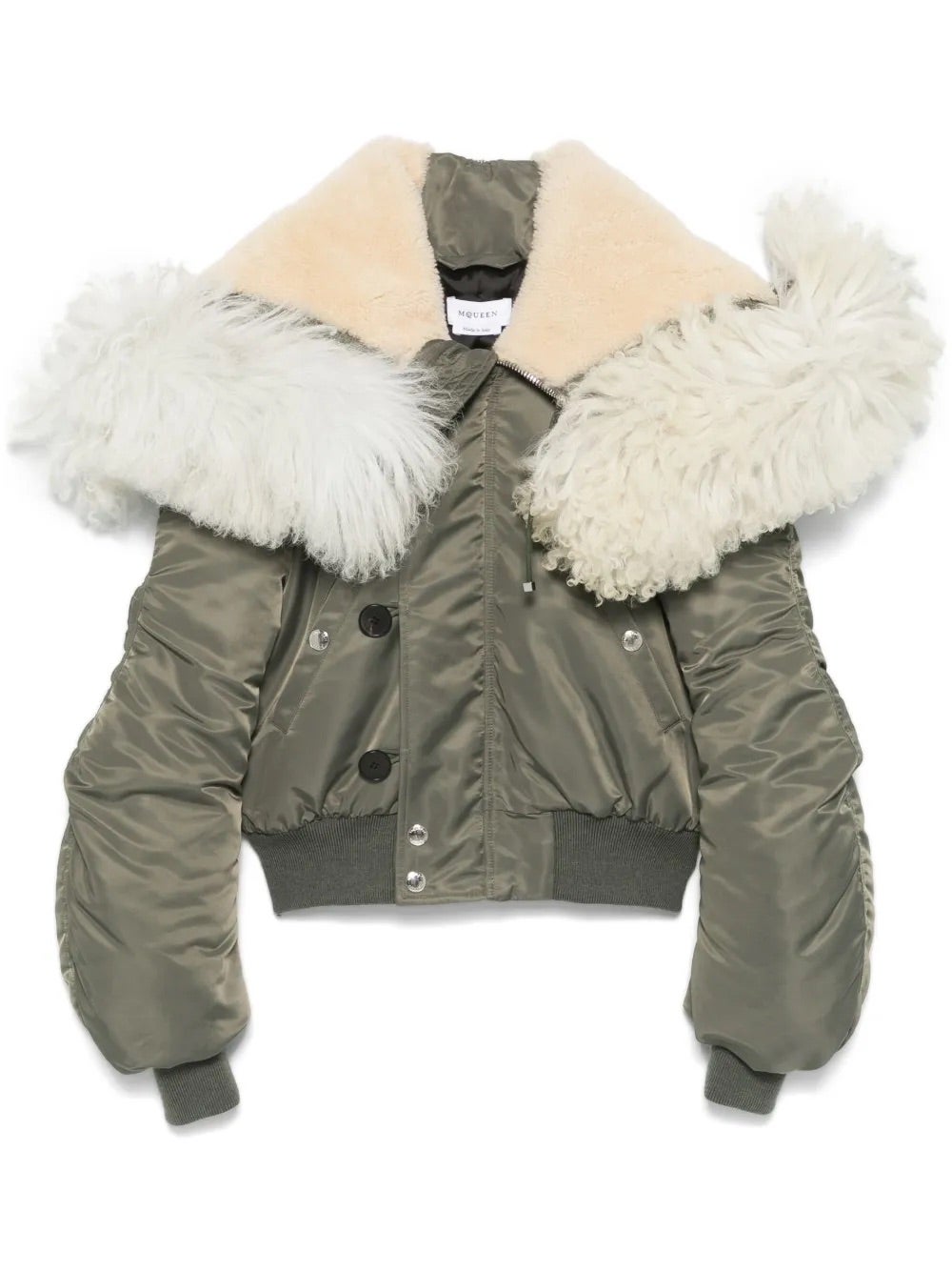 Zateplená parka s kožíškem, ALEXANDER MCQUEEN, prodává Farfetch, £ 1 081