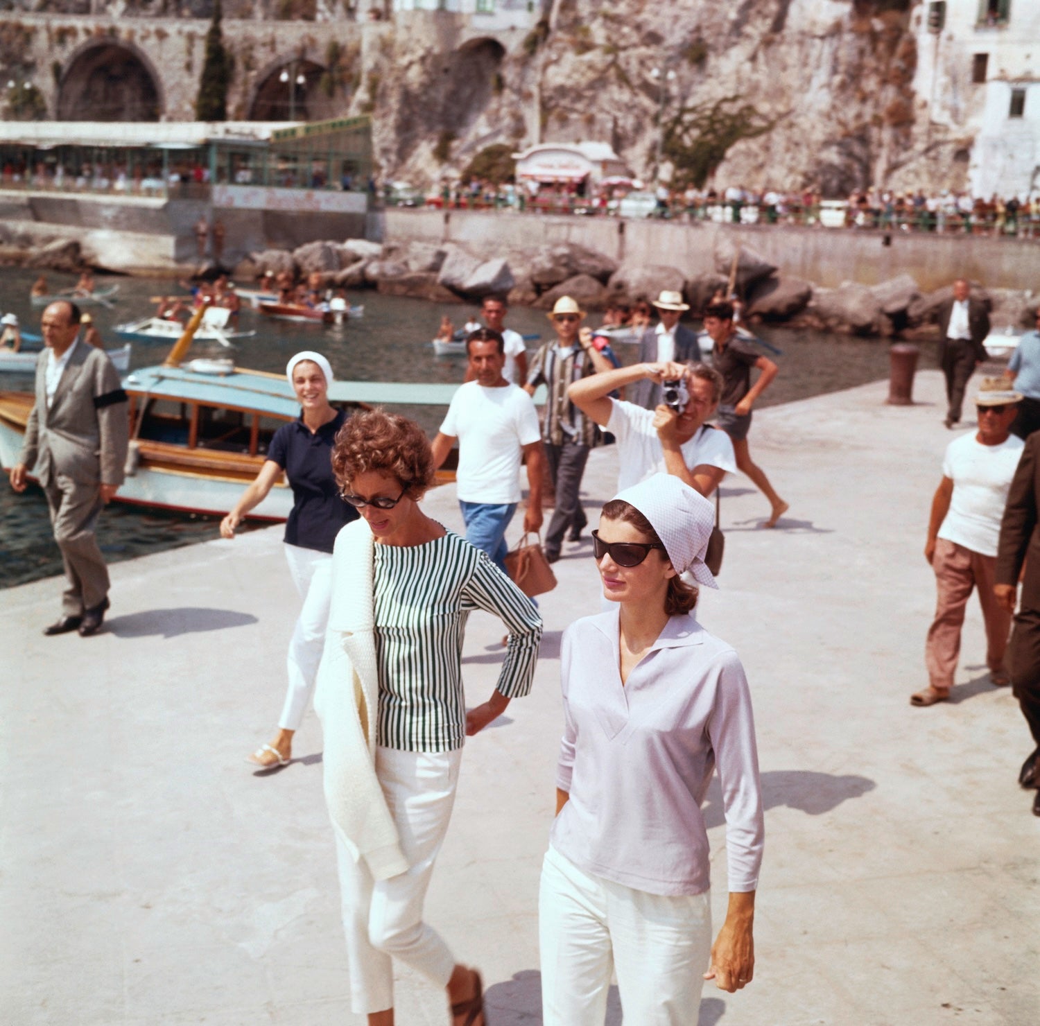 Jacqueline Kennedy a Agnelli, Amalfi