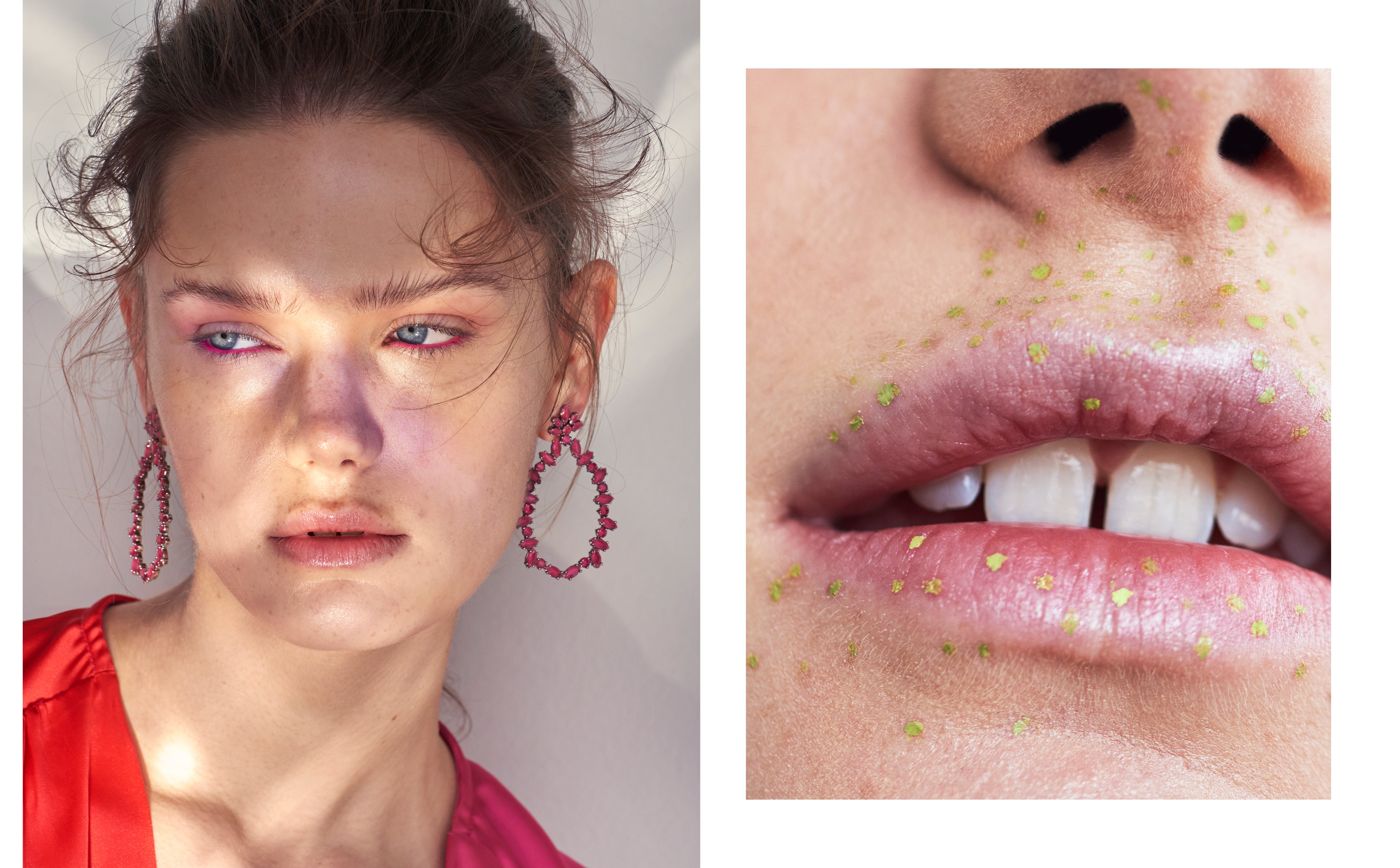 Vlevo: Top, Solace London. Náušnice, Lola Casademunt. Vlevo: Top, Solace London. Náušnice, Lola Casademunt.