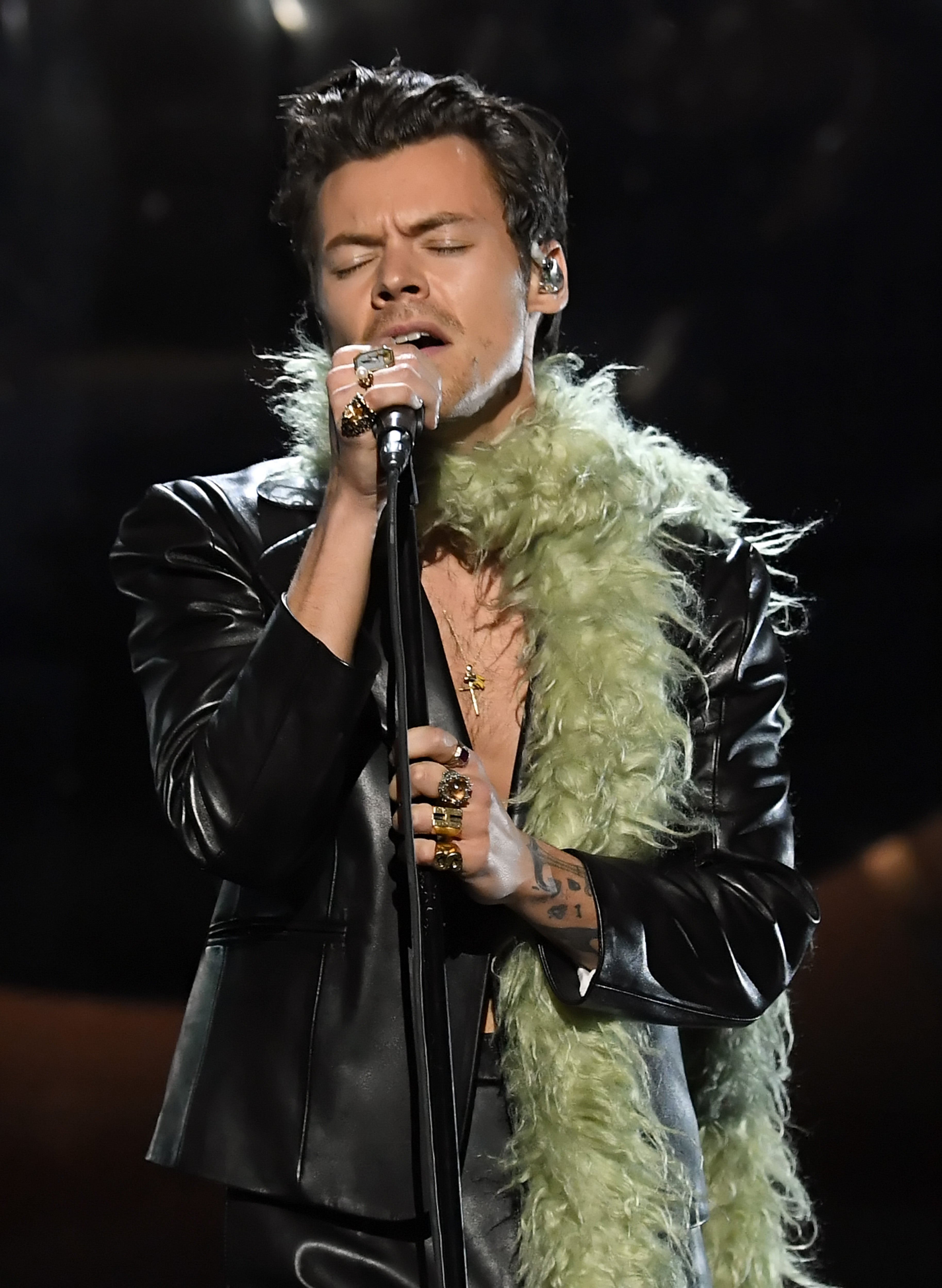 Harry Styles v Gucci, Grammy Awards 2021