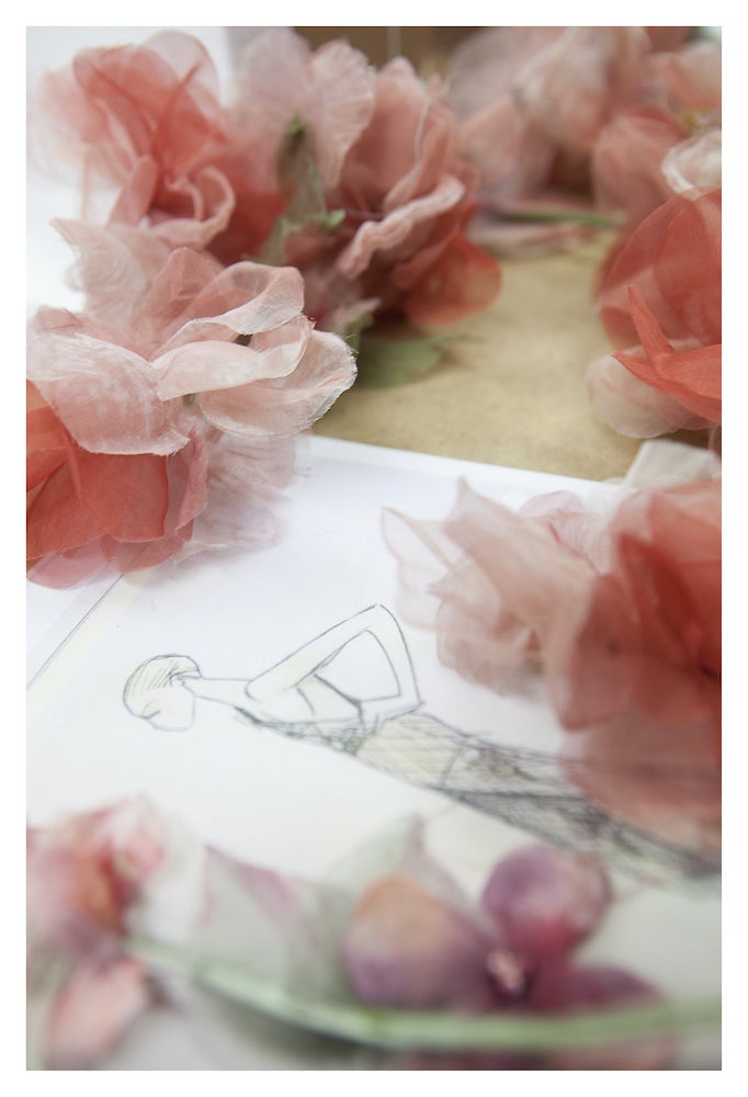 Výroba baletních kostýmů Nuit Blanche