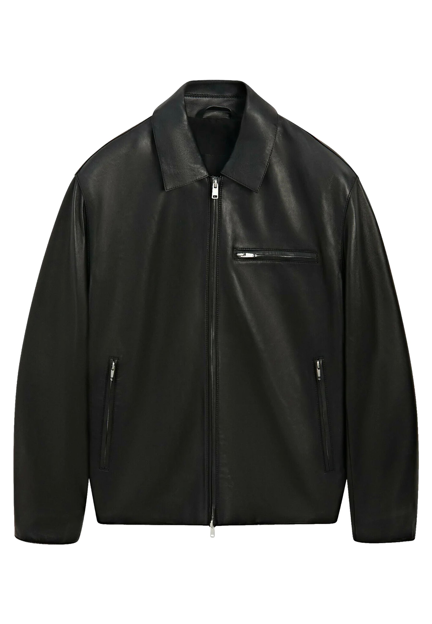 Kožená bunda, MASSIMO DUTTI, 9 000 Kč