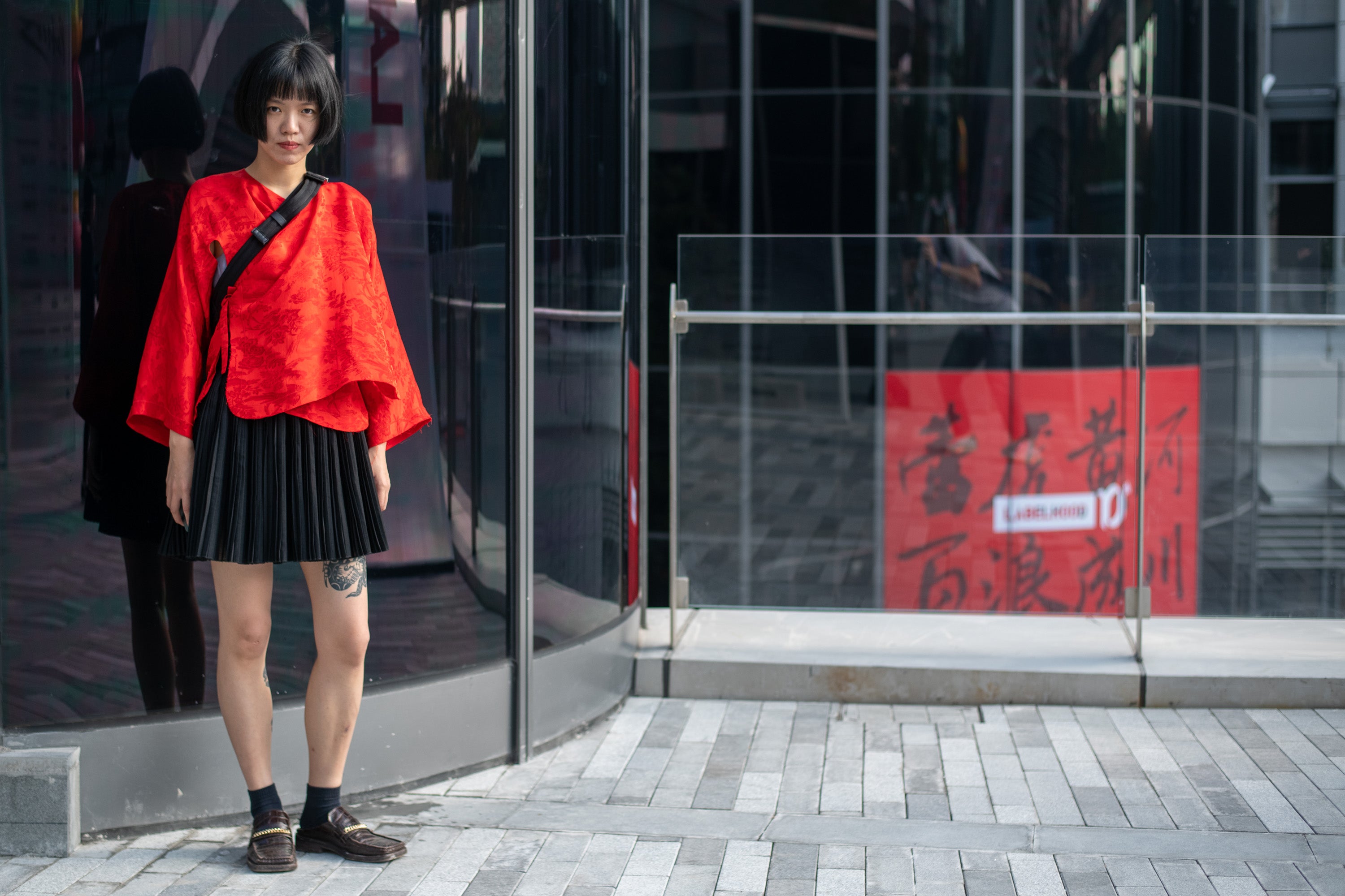 Street style inspirace z fashion weeku v Šanghaji