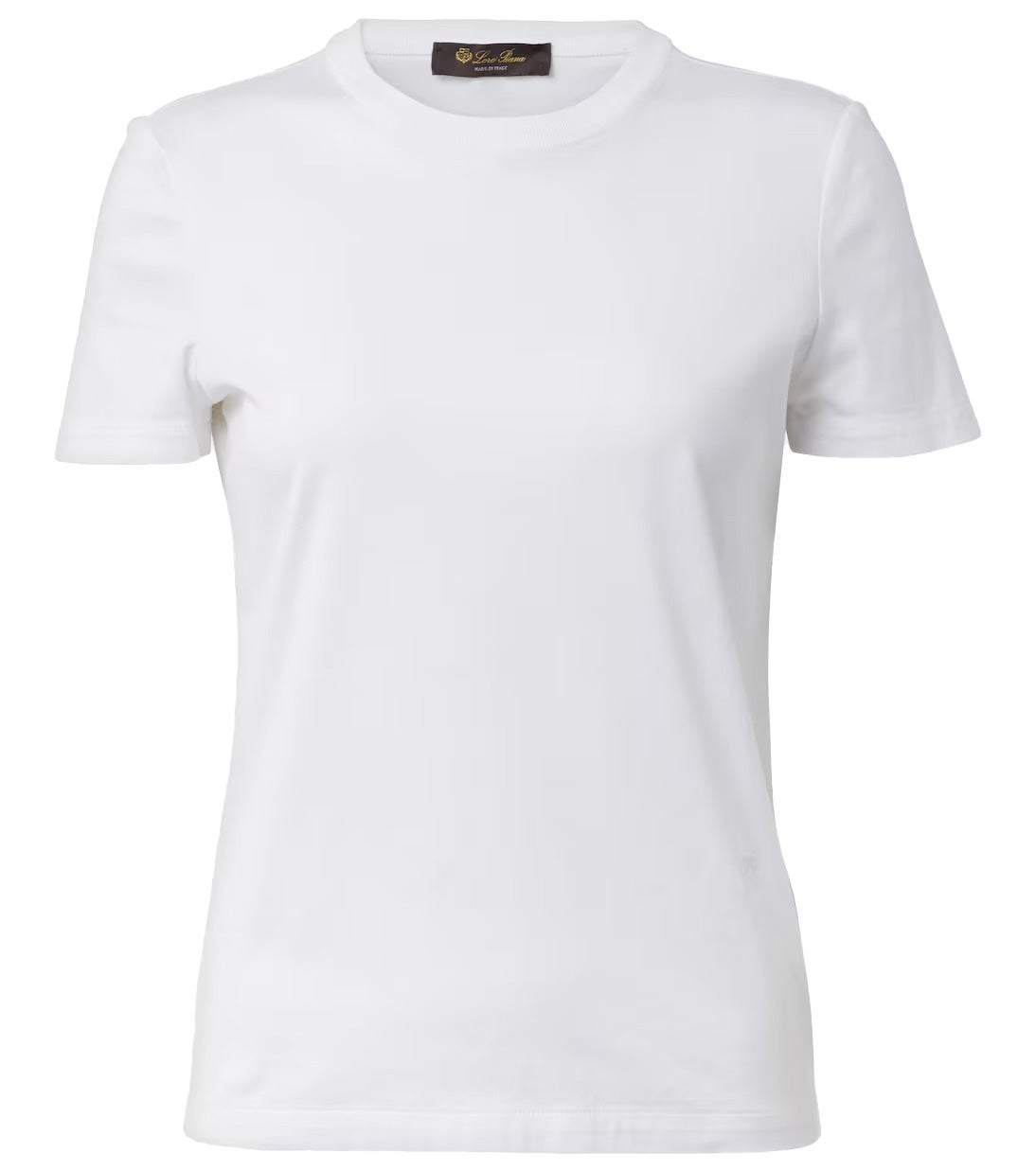 Bavlněné bílé tričko, LORO PIANA, prodává Mytheresa, 490 €