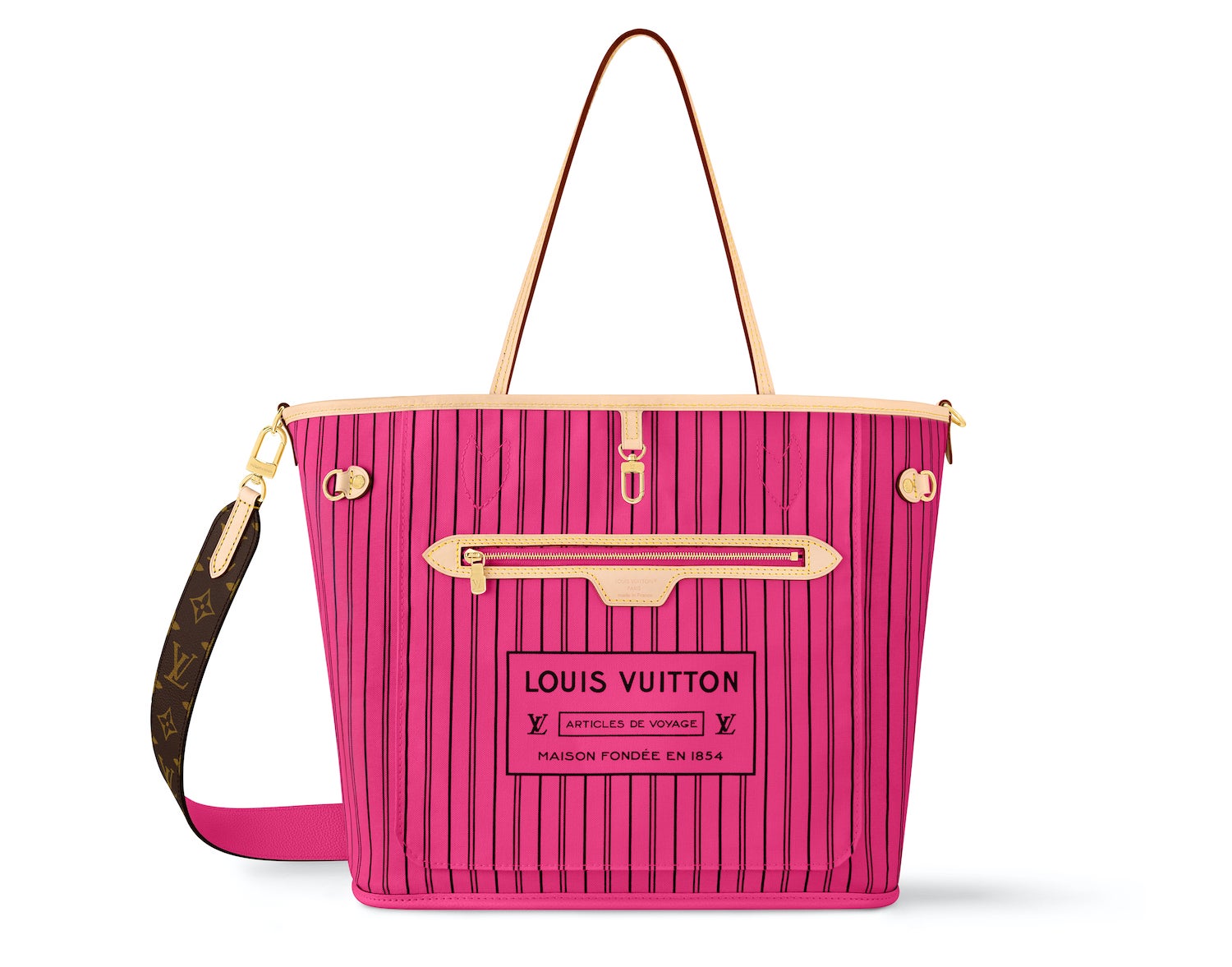 Taška Neverfull Bandoulière Inside Out MM, LOUIS VUITTON, 1800 €