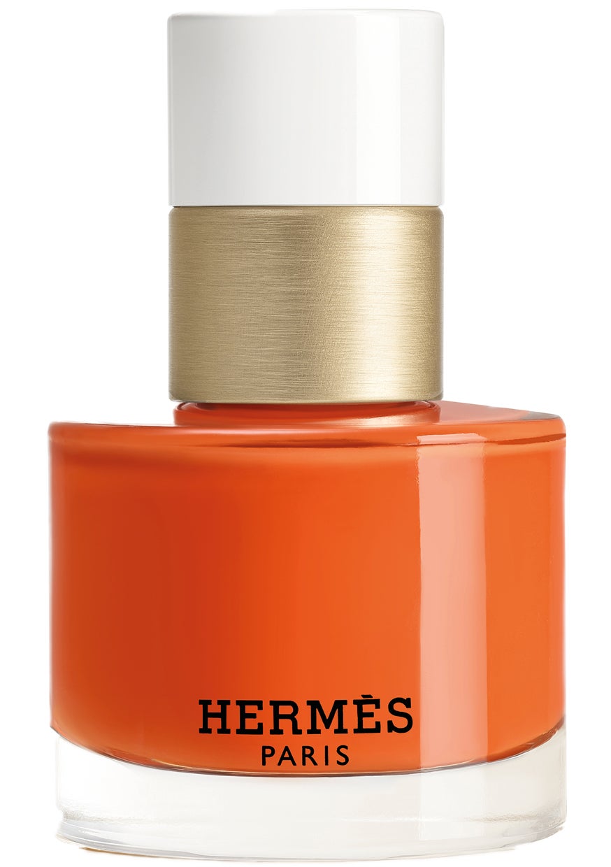 Lak na nehty v odstínu Orange Boite, HERMÈS, prodává Hermès, 1250 Kč