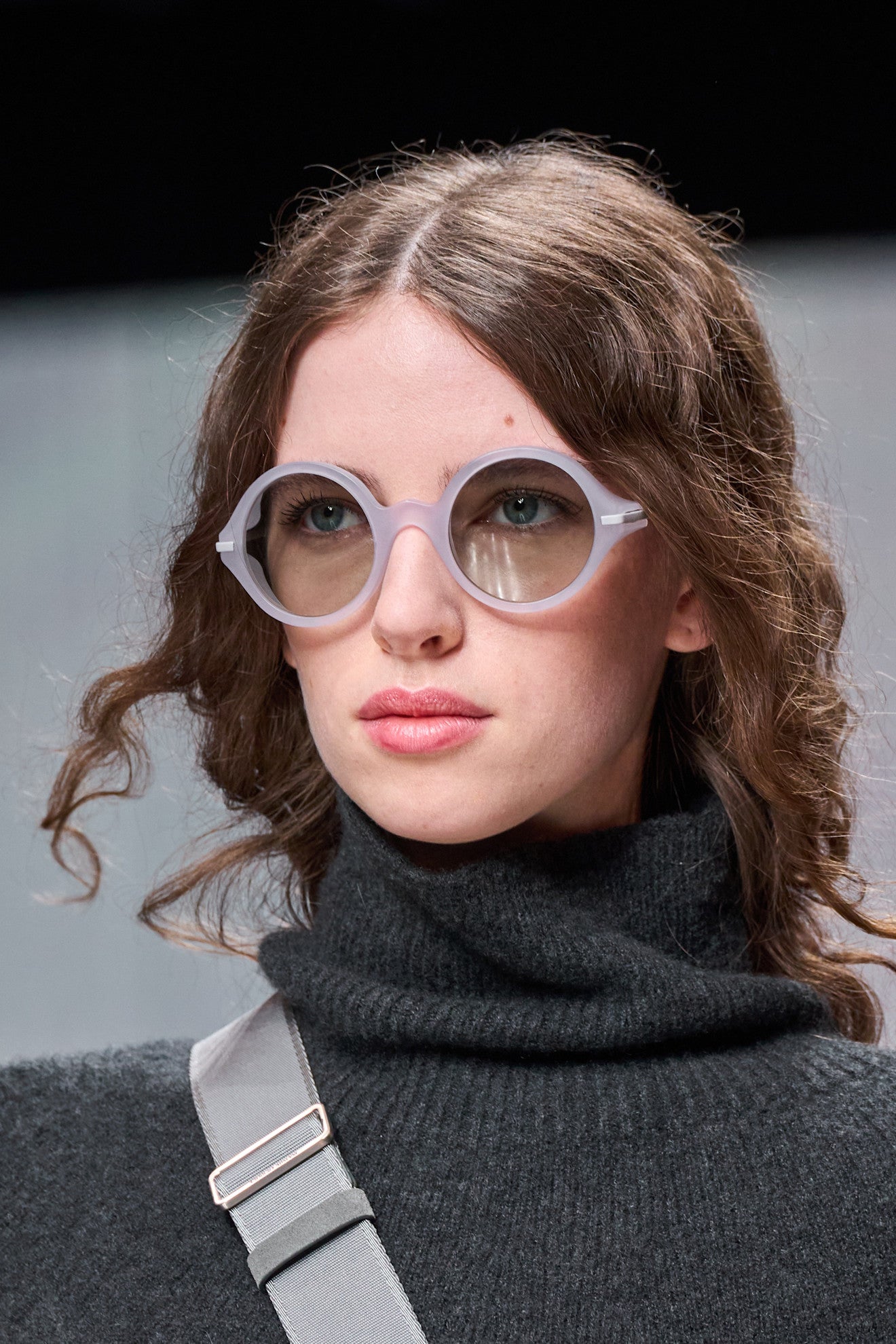 Sluneční brýle na přehlídce podzim - zima 2026, GIORGIO ARMANI