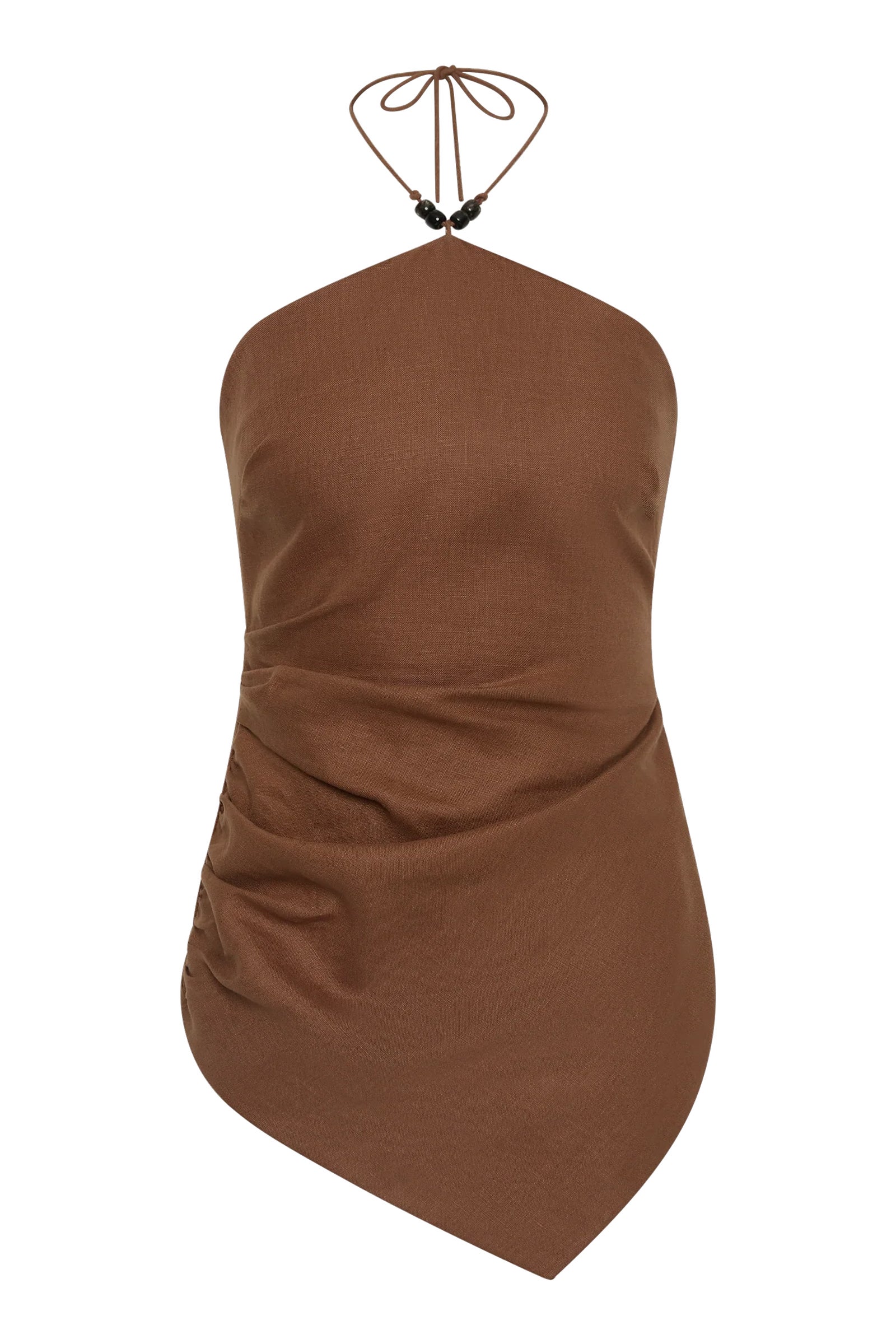 Lněný top s korálky, FAITHFULL, prodává Faithfull, 230 $