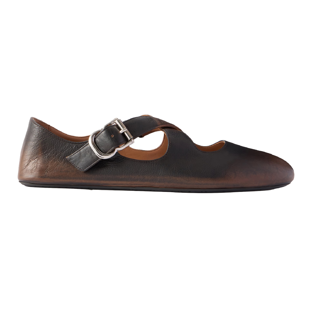 Kožené baleríny Criss Cross, ALAÏA, 950 €