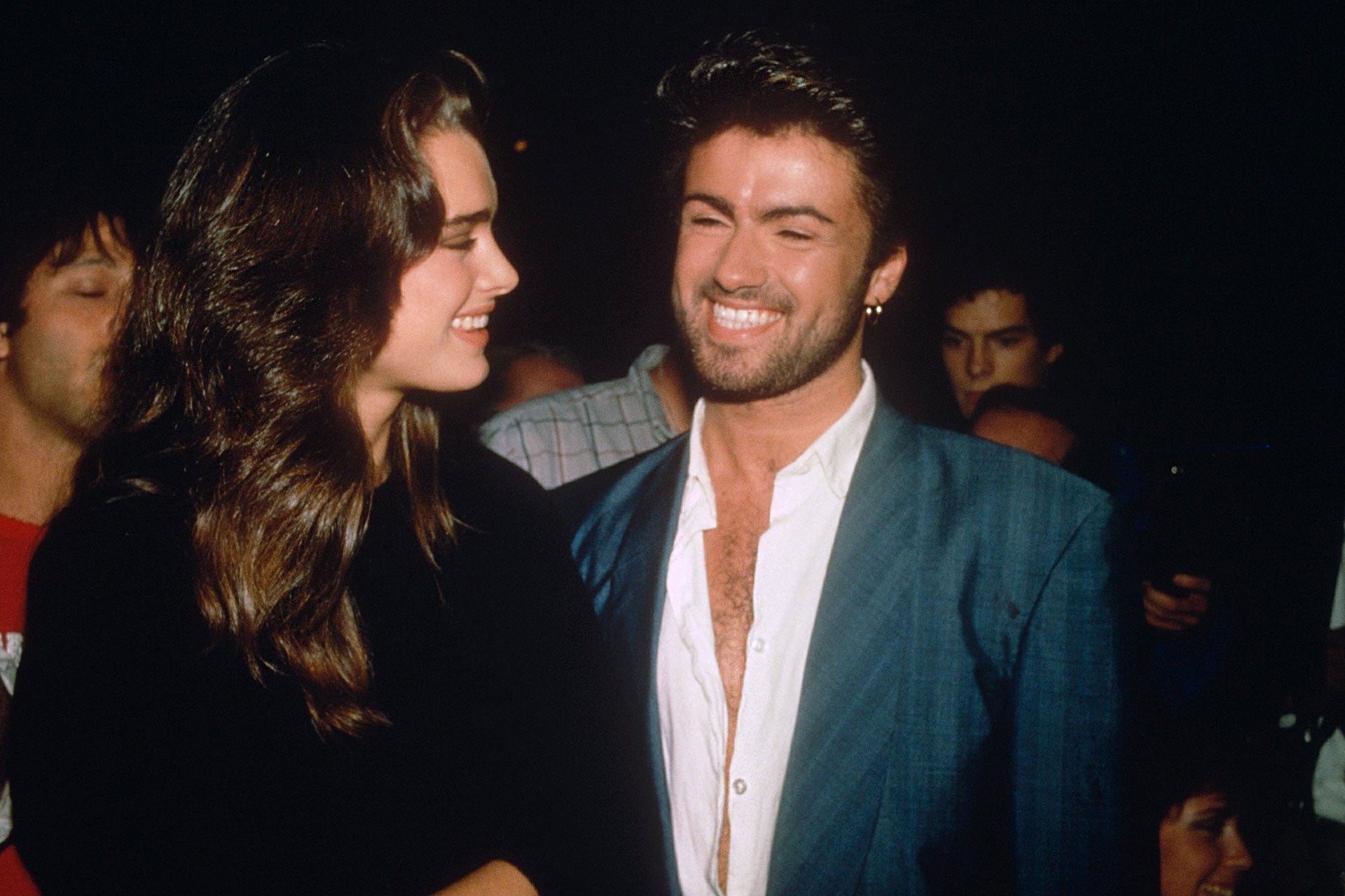 Brooke Shields a Geogre Michael