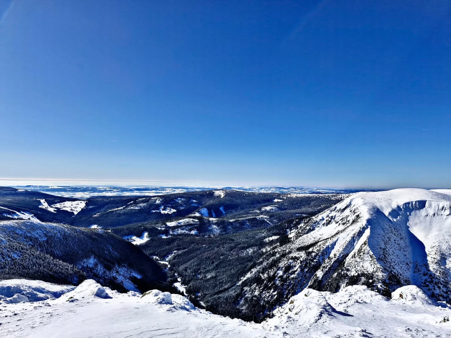 Sněžka z polské strany