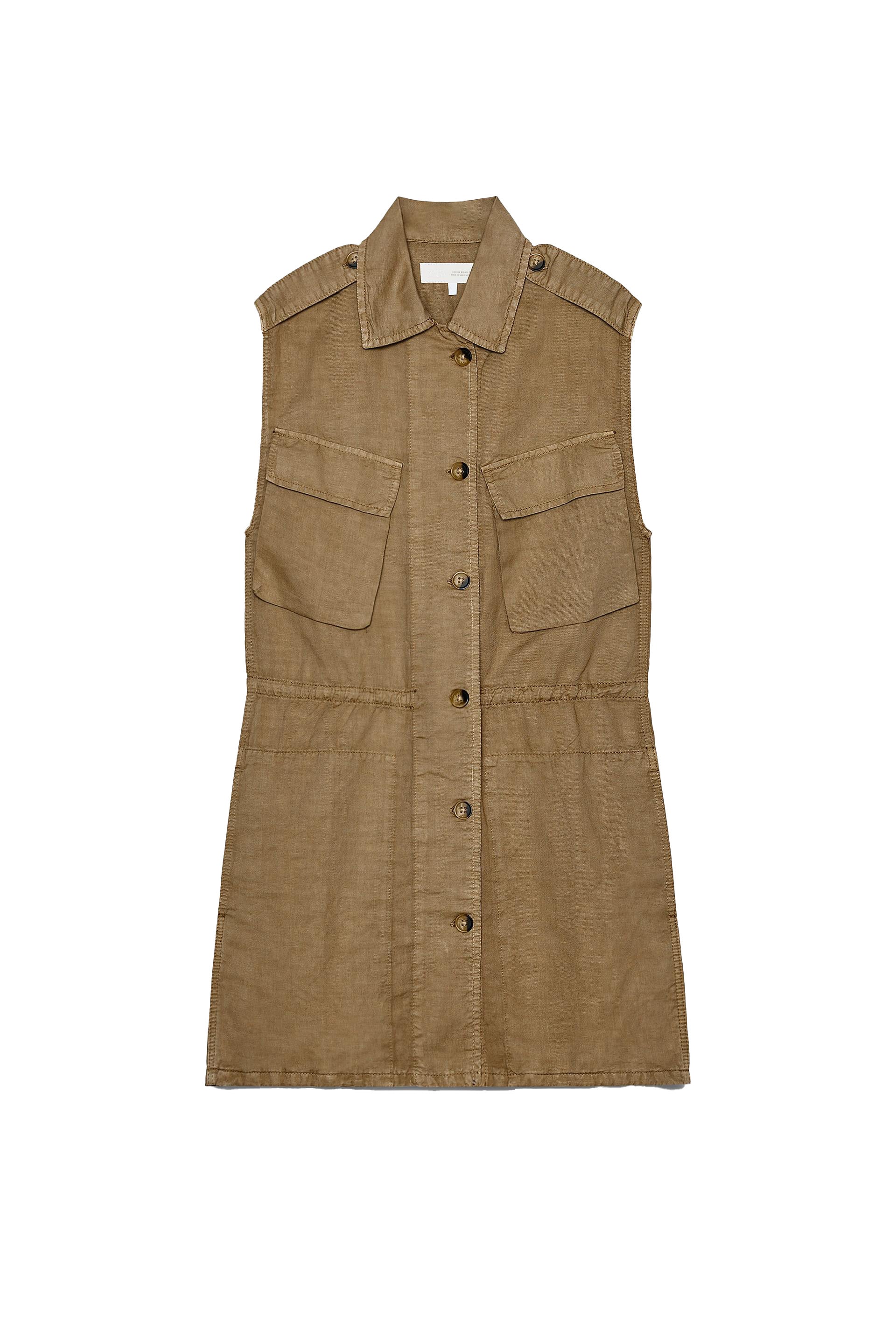 Krátké šaty s kapsami, ZARA, 849 kč