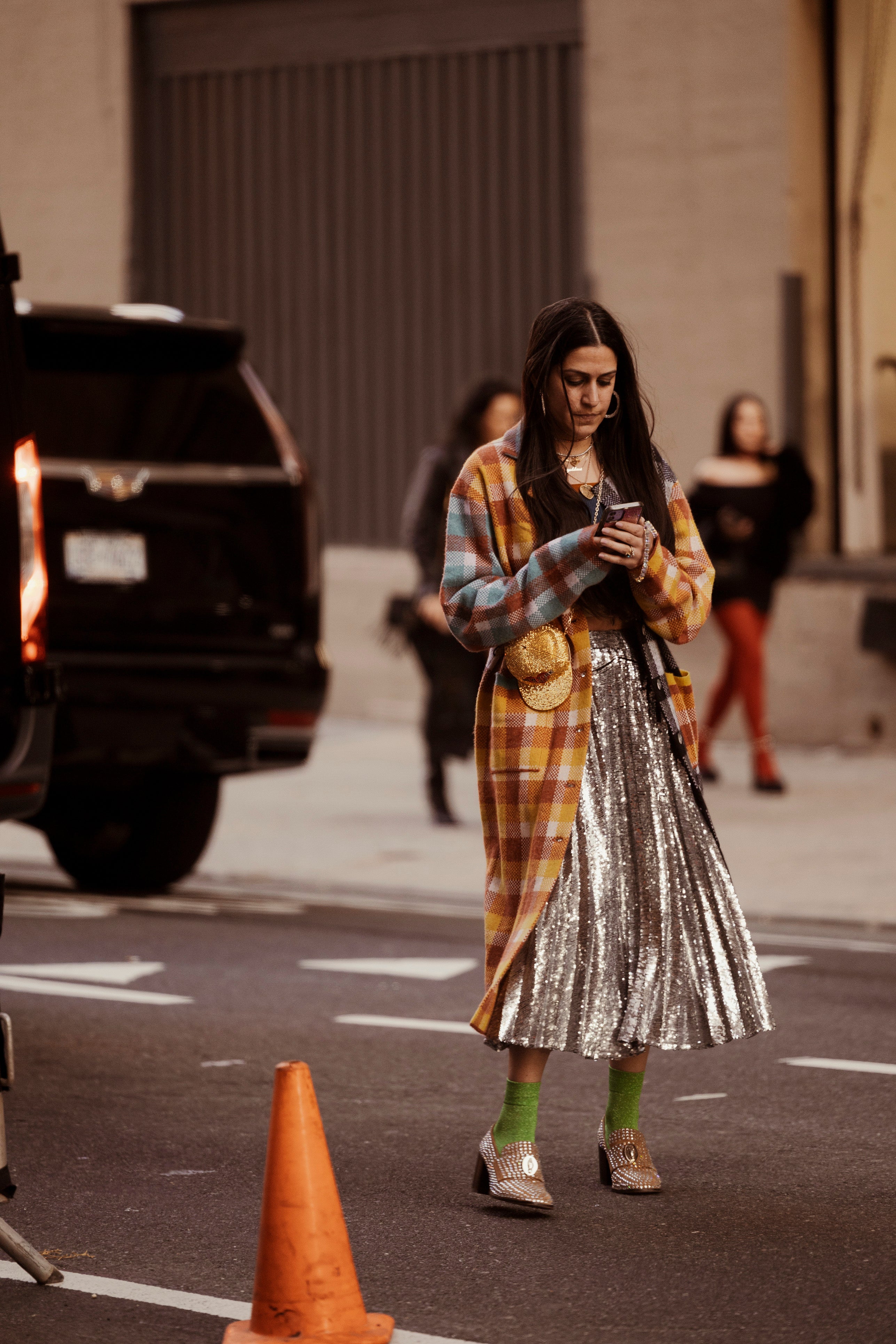 Street style New York Fashion Week