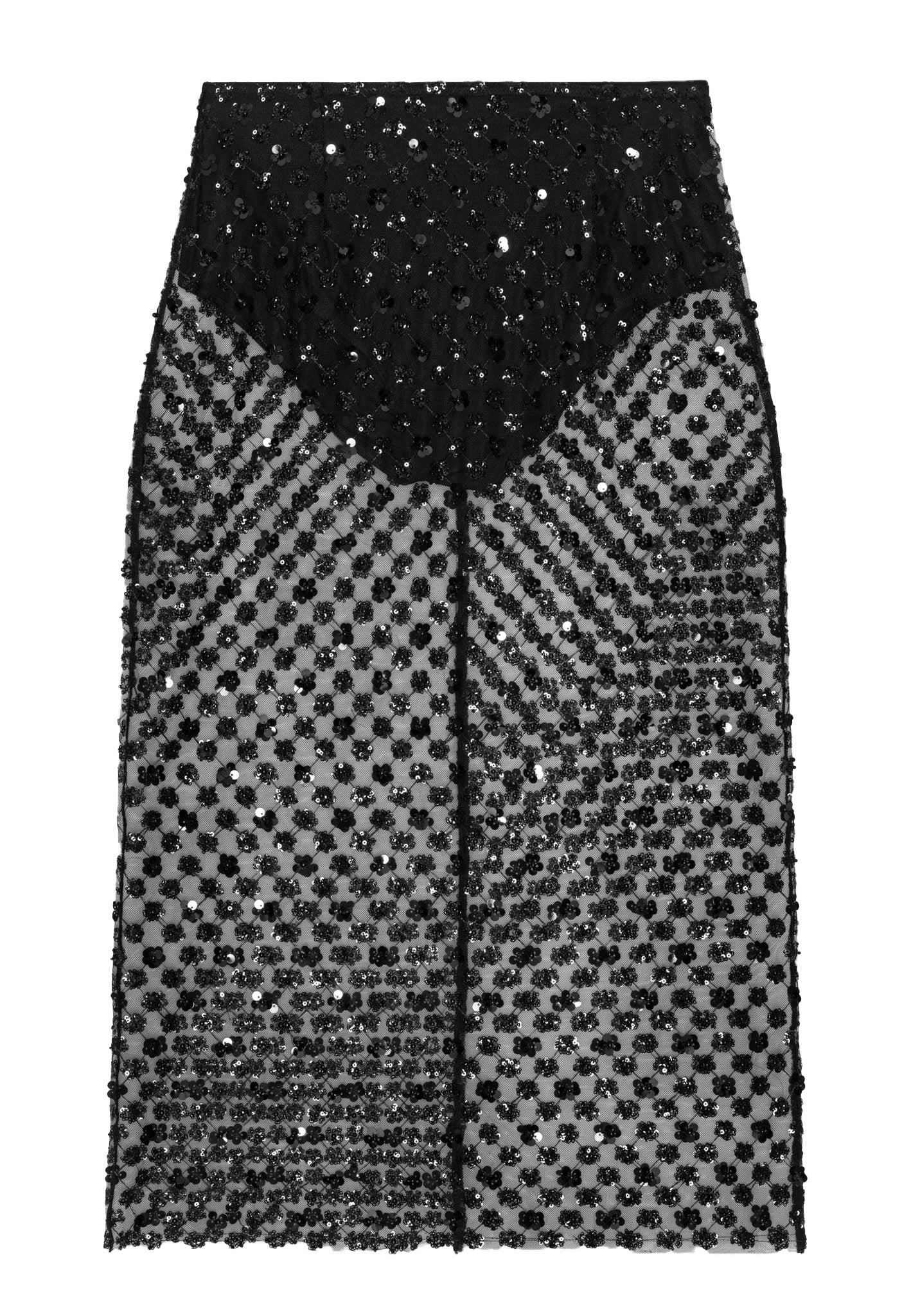 Průsvitná sukně s aplikací Angel, HERSKIND, prodává Herskind, 279 €