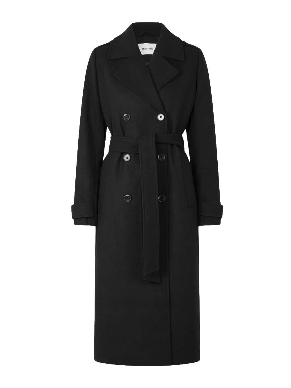 Tmavě modrý kabát, MODSTROEM, prodává Zalando, 5 850 Kč