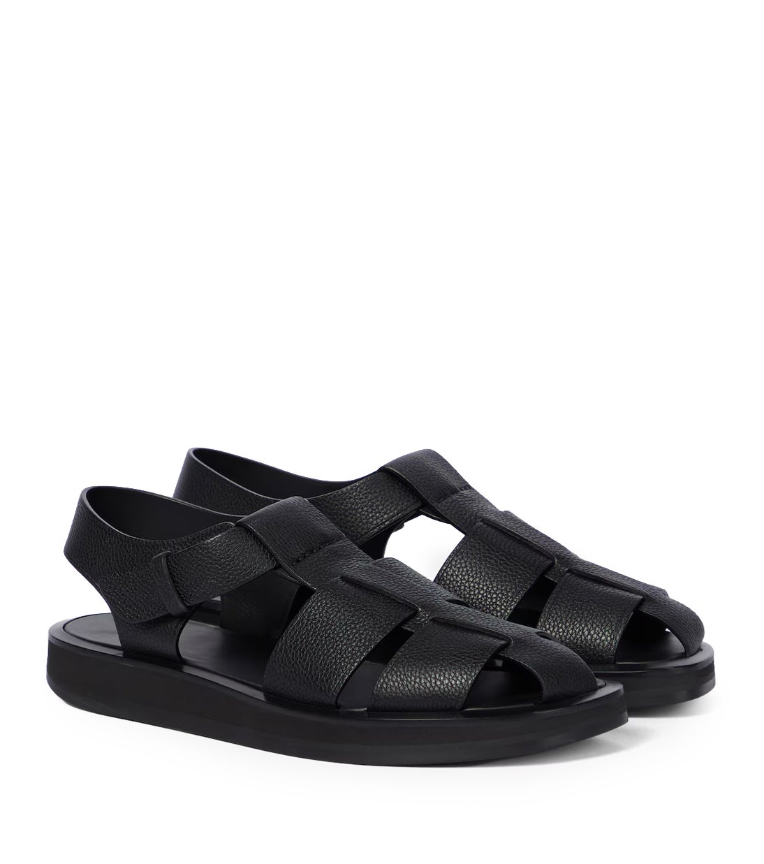 Kožené sandály Fisherman, THE ROW, 1 240 €