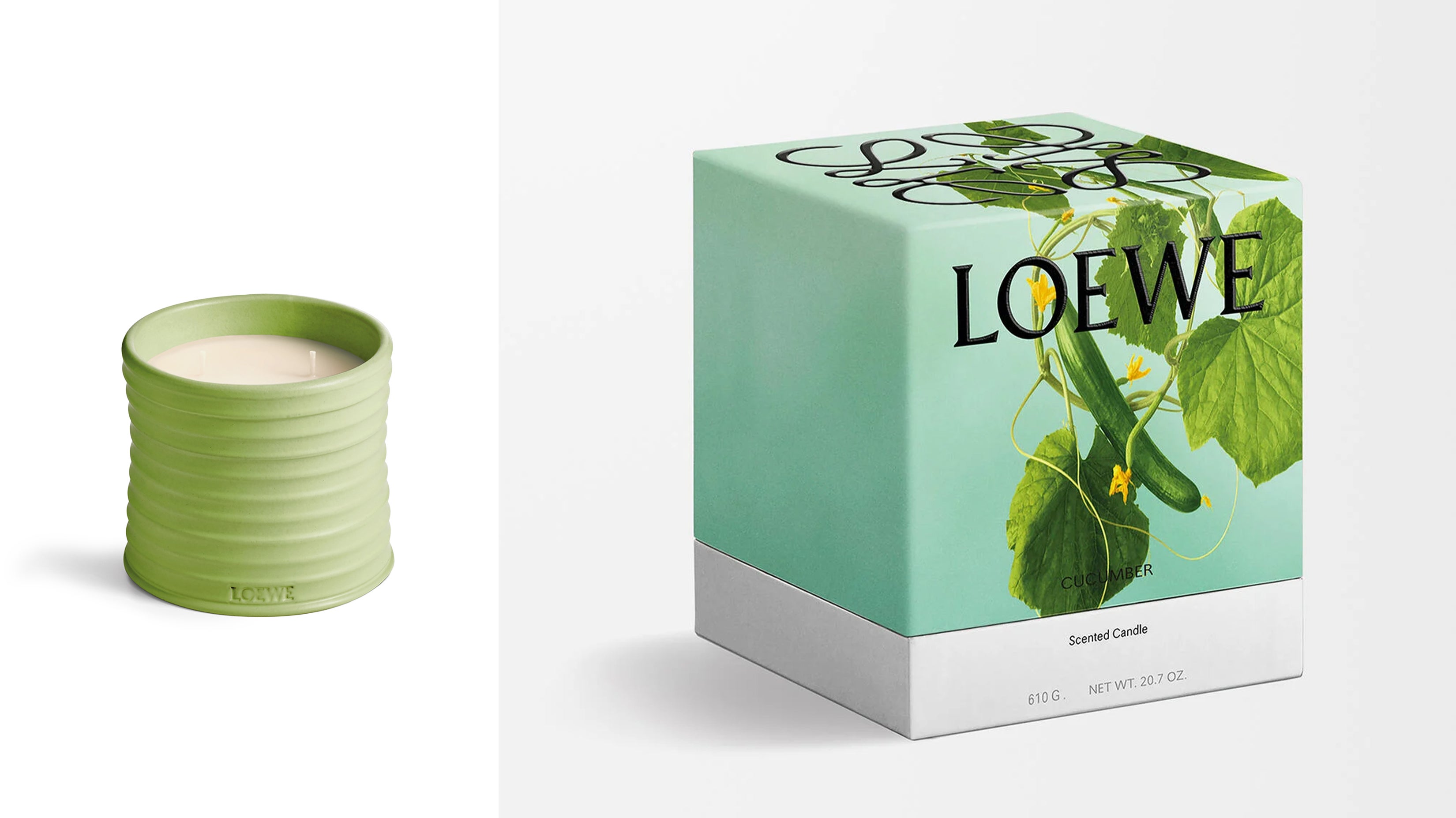 Vonná svíčka Cucumber, LOEWE, 195 €