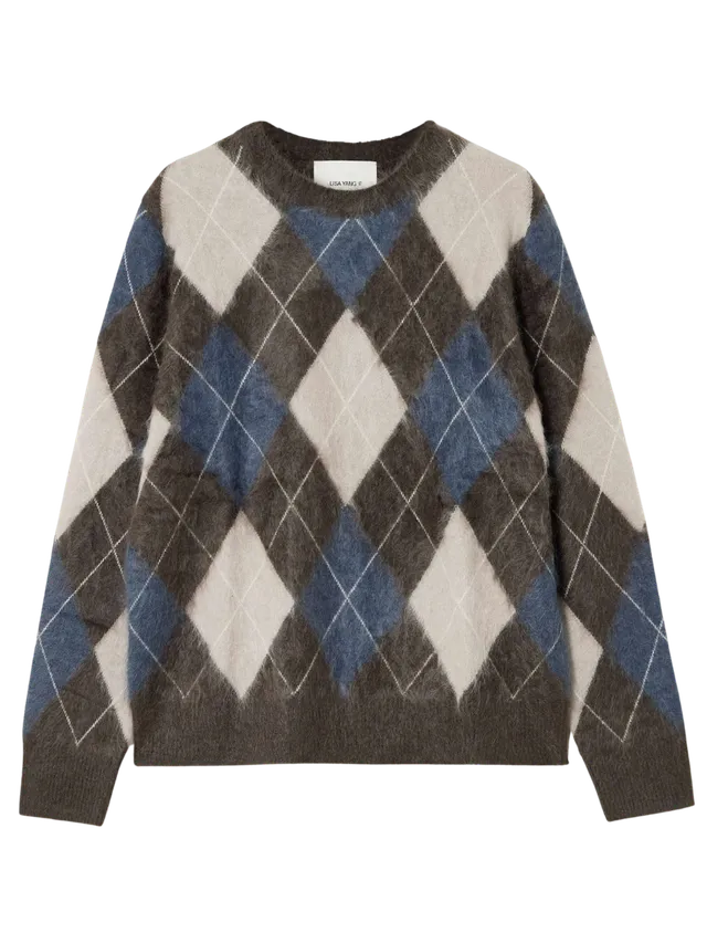 Károvaný kašmírový svetr Margy, BALENCIAGA, 680 €