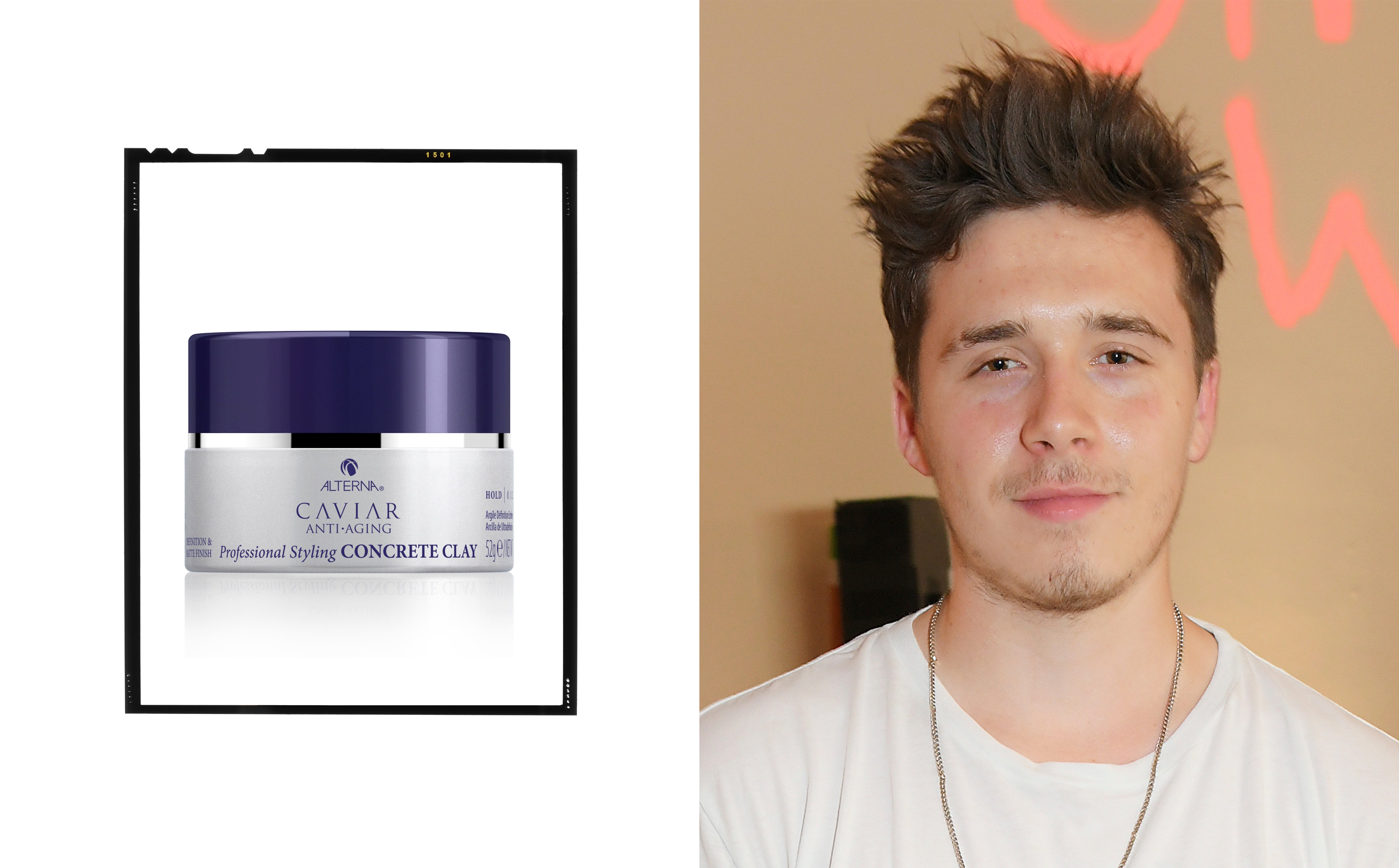 Brooklyn Beckham. Caviar Anti-Aging Professional Styling Concrete Clay, Alterna, 790 Kč Brooklyn Beckham. Caviar Anti-Aging Professional Styling Concrete Clay, Alterna, 790 Kč