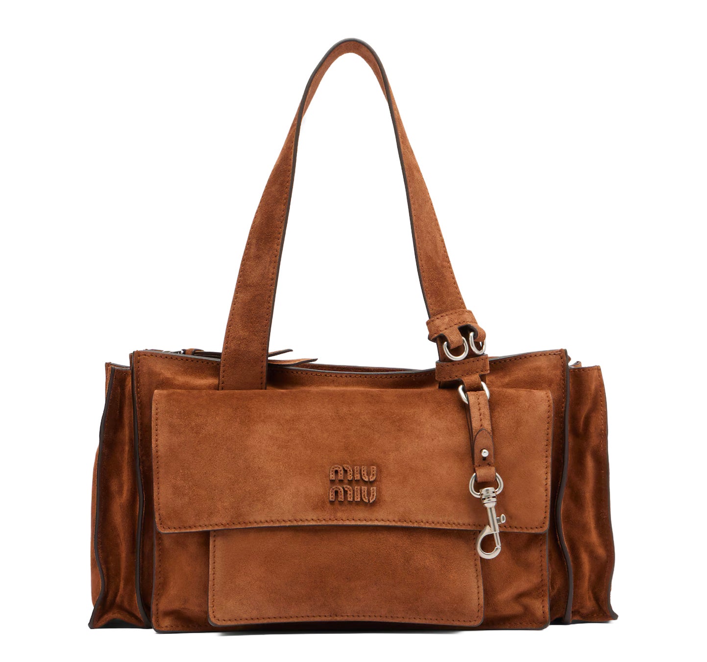 Semišová kabela Utilitaire, MIU MIU, 2 950 €