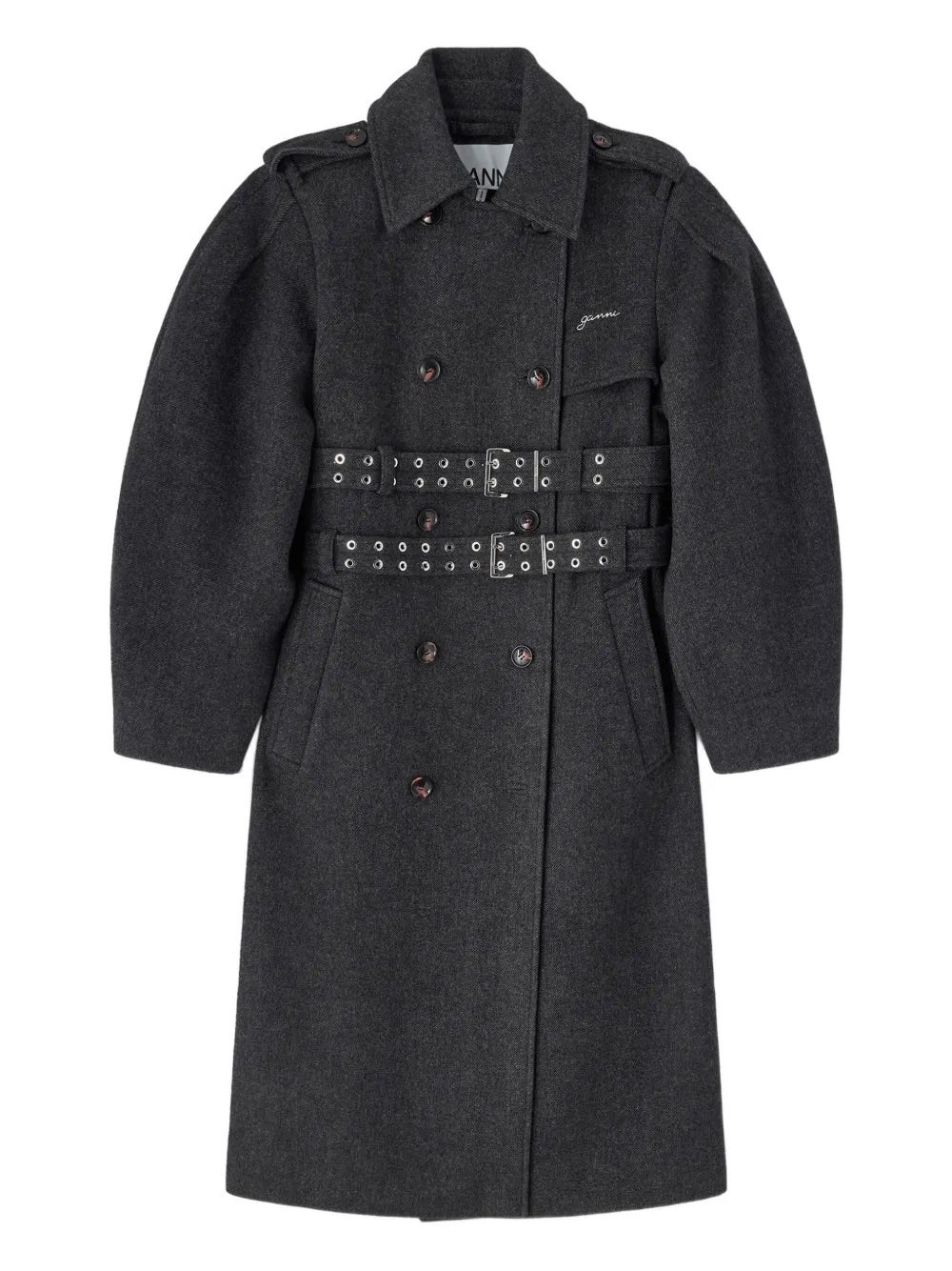 Kabát, GANNI, 795 €