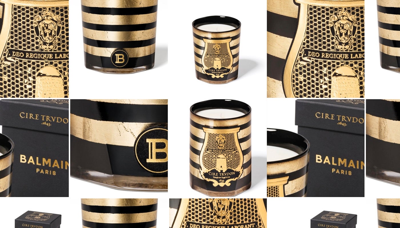 Pro Balmain, s láskou, Cire Trudon