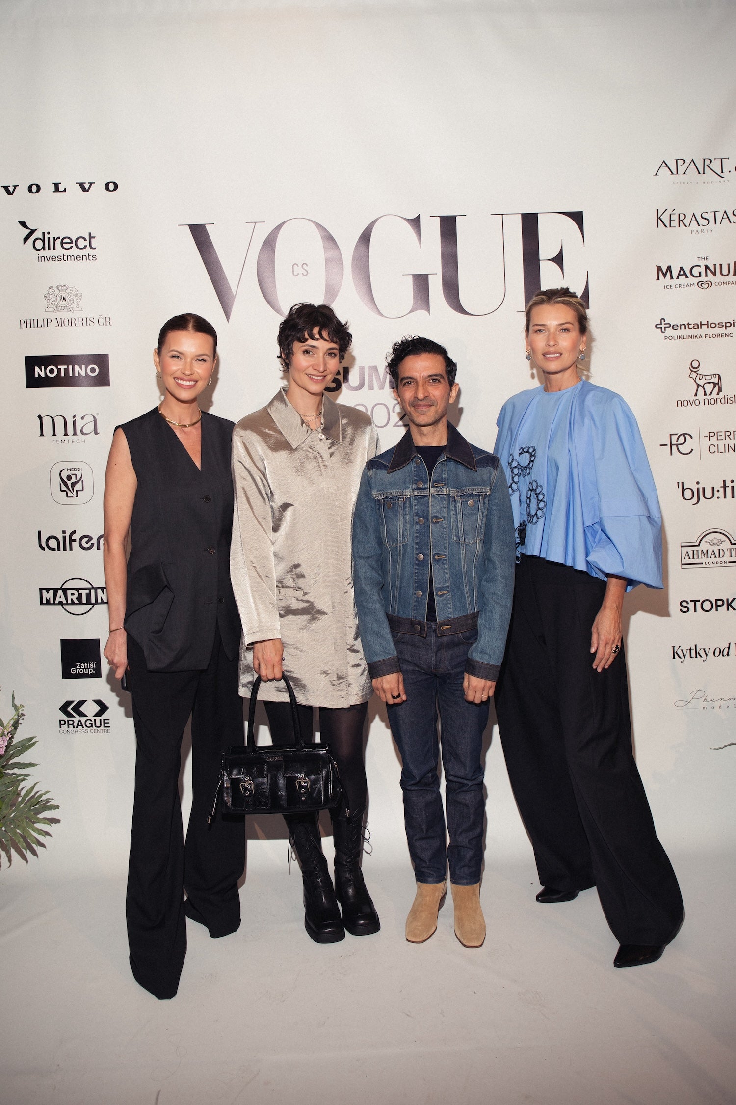 Vogue Summit 2026: Michaela Seewald, Veronika Ruppert, Imran Amed a Daniela Peštová, 5. června 2026