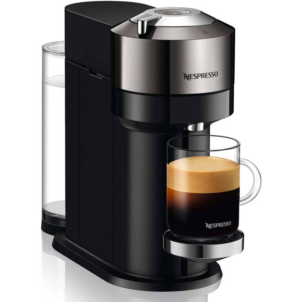 Kávovar Vertuo Next Deluxe Dark Chrome, Nespresso, prodává Nespresso, 4490 Kč #voguepromotion
