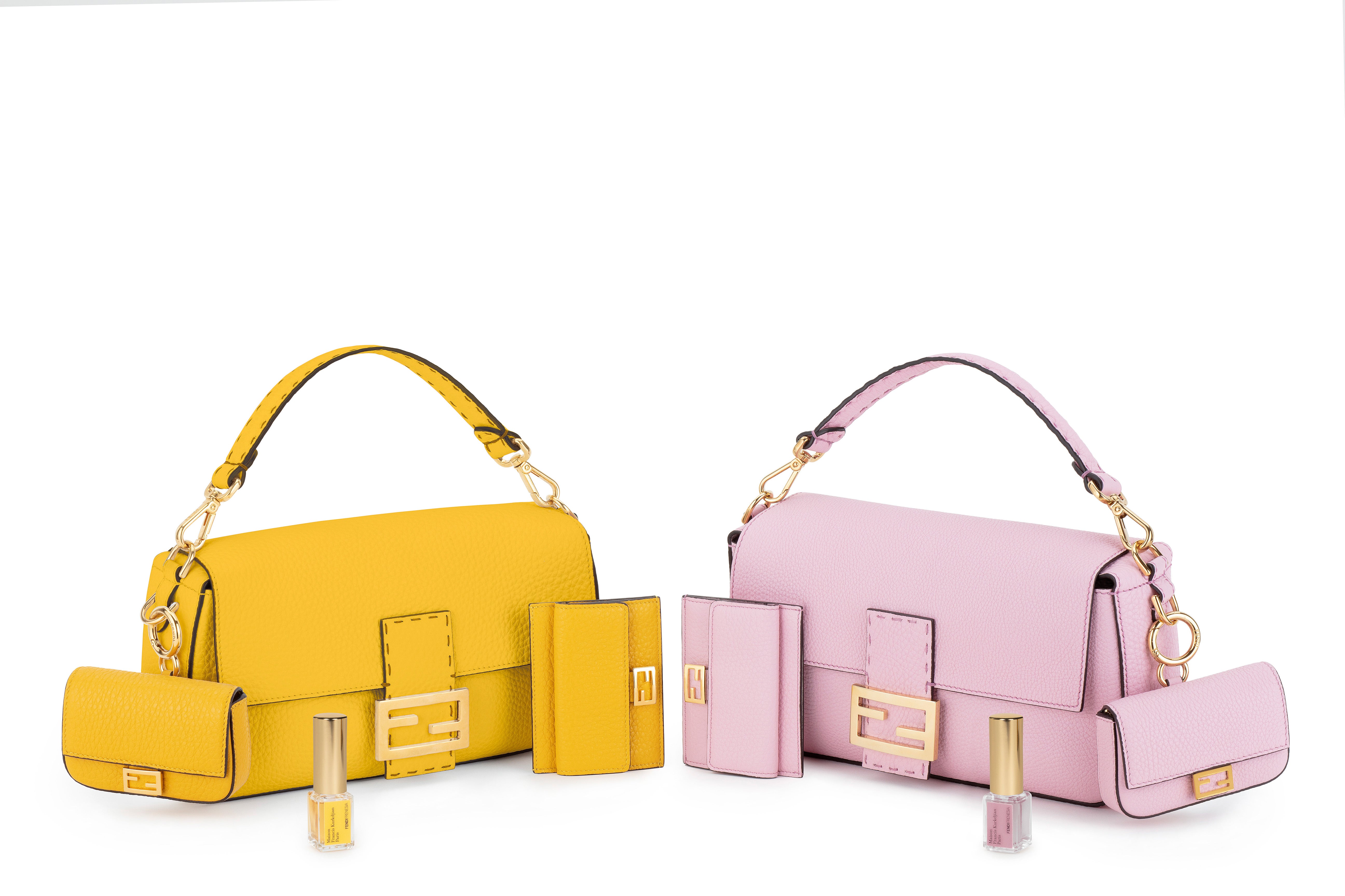 FendiFrenesia Pink a Yellow FendiFrenesia Pink a Yellow