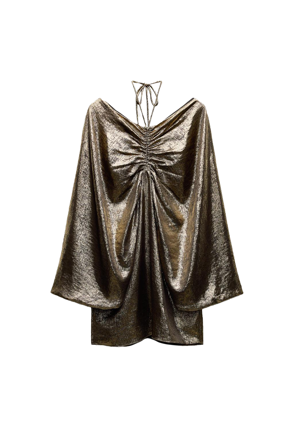 Metalické minišaty, ZARA, 1 199 Kč