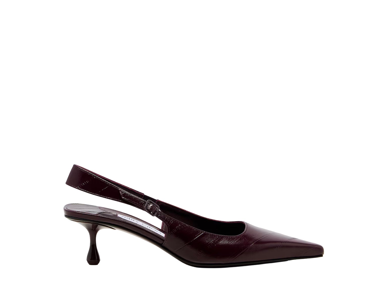 Kožené lodičky s otevřenou patou Amel, JIMMY CHOO, 875 €