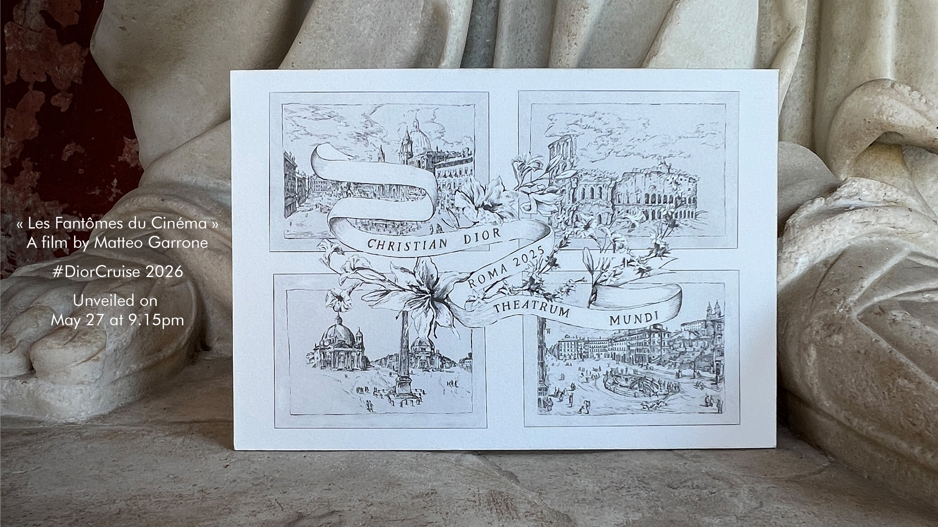 Dior v italských zahradách: Sledujte live přehlídku Dior Cruise 2026