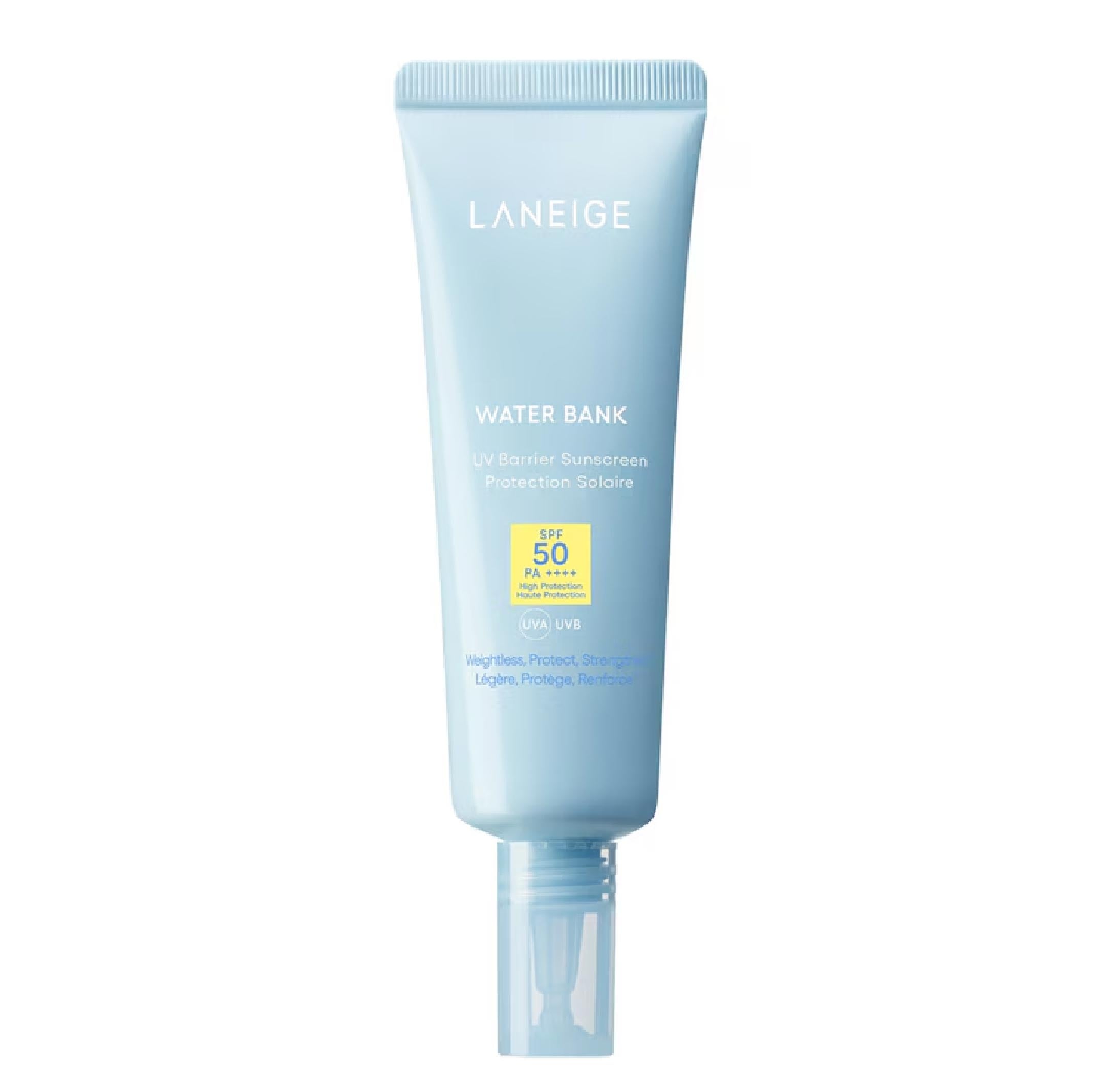 Hydratační fluid Water Bank UV Barrier Sunscreen SPF50, LANEIGE, 760 Kč