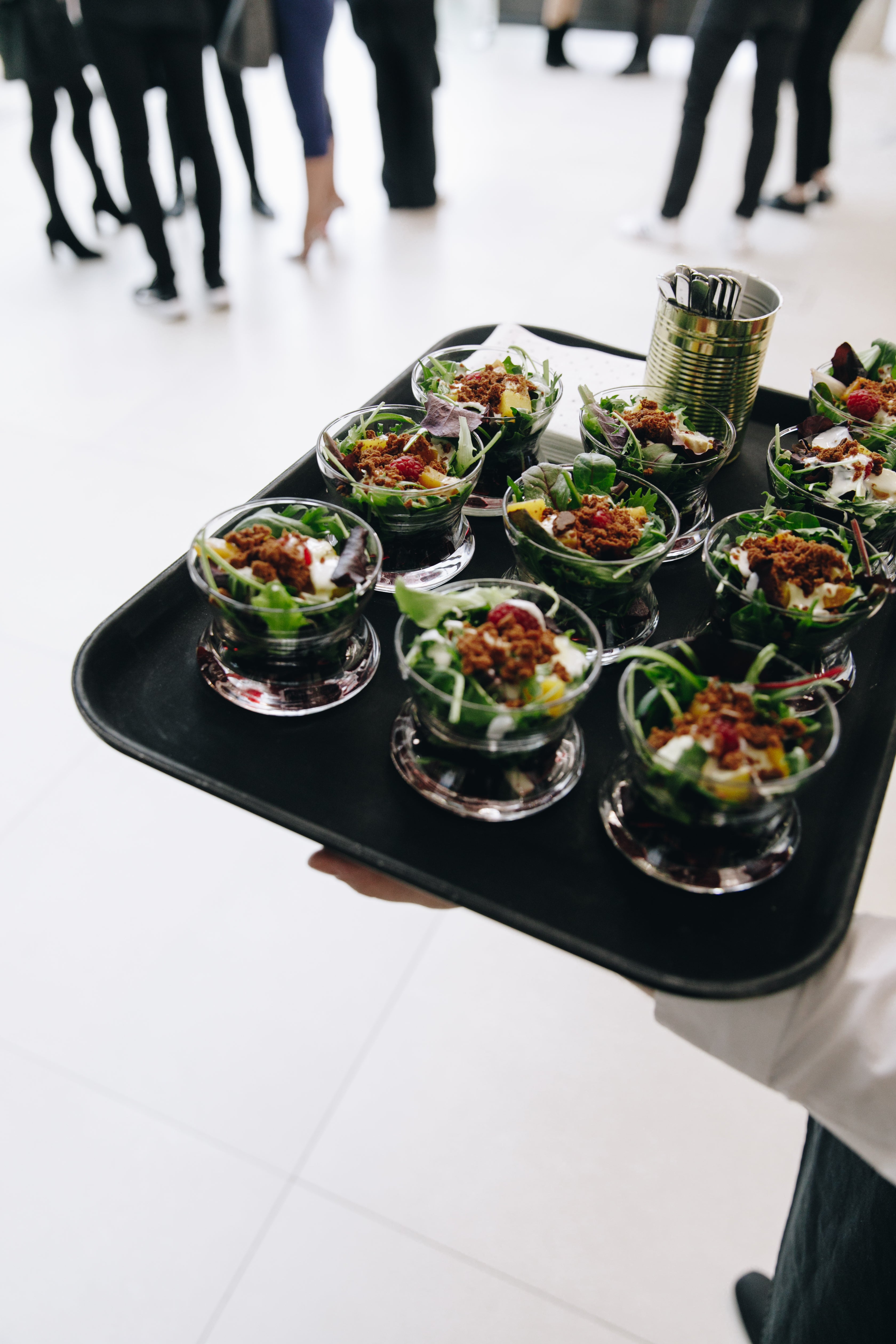 Catering na konferenci Vogue Live od Zátiší Group, 31. března 2022