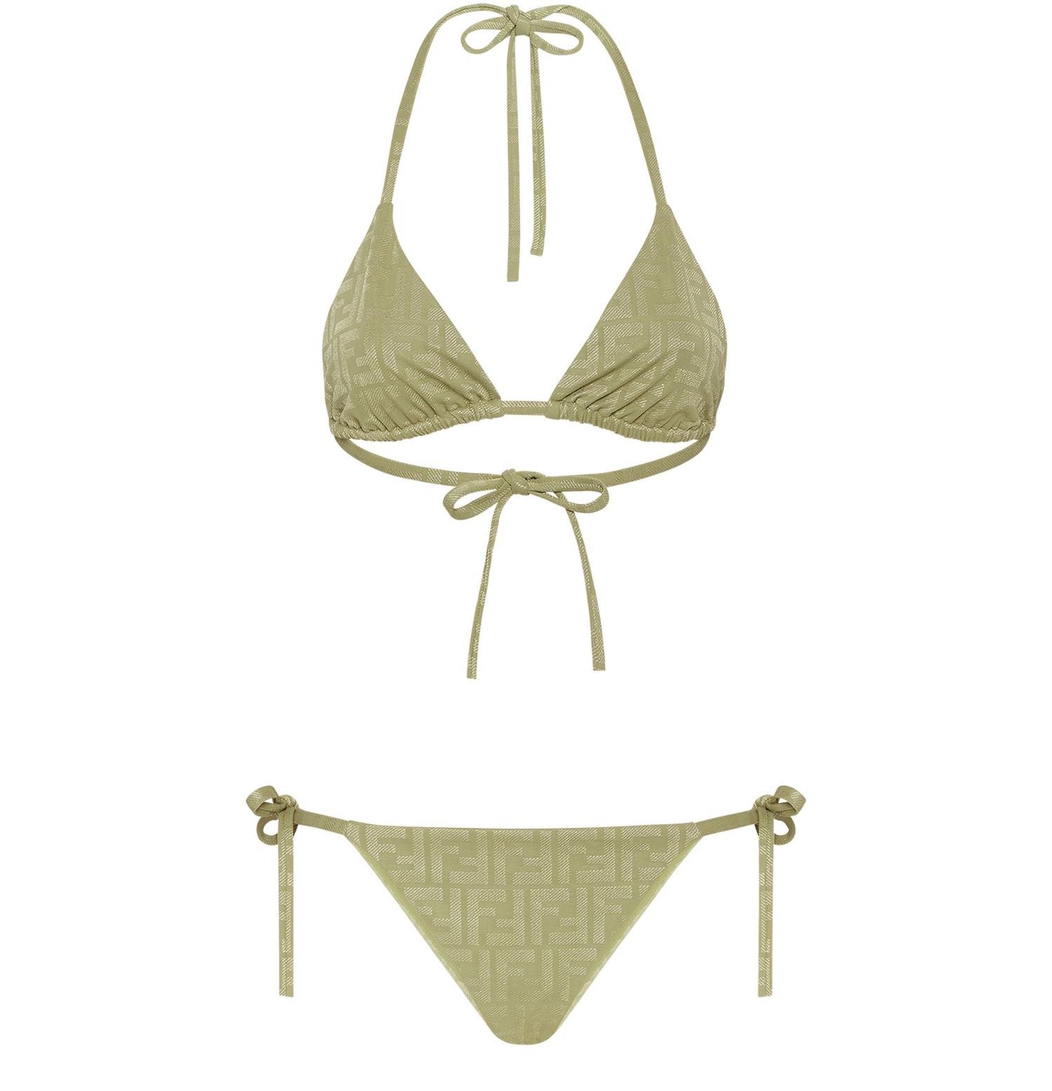 Zelené bikiny, FENDI, prodává 24S, 12900 Kč