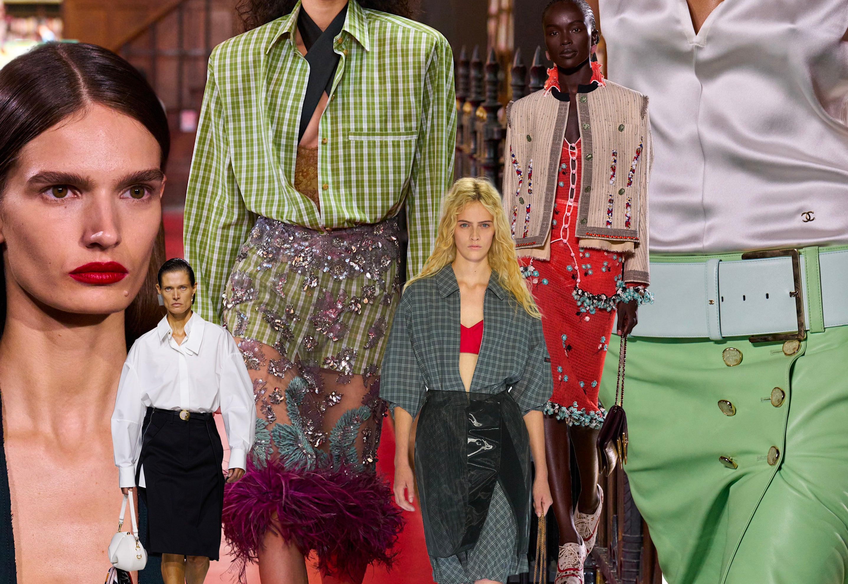 Jediný fashion month recap, který potřebujete. Co nejvíc zaujalo redakci Vogue na přehlídkách jaro–léto 2027