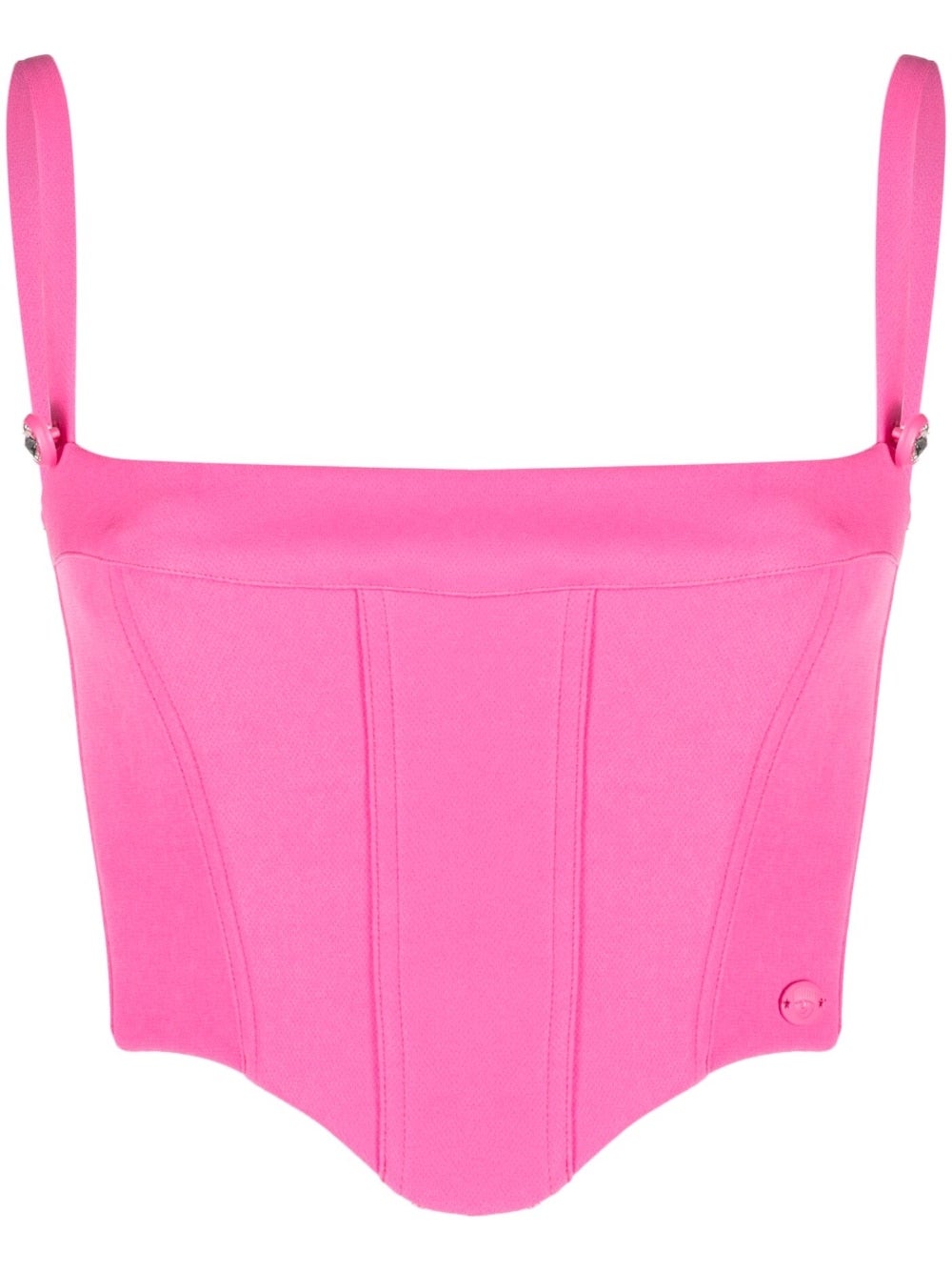 Růžový crop top, CHIARA FERRAGNI, prodává Chiara Ferragni, 199 €