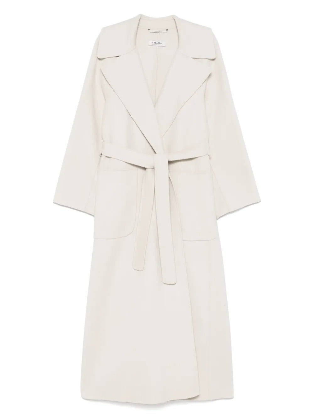 Bílý vlněný kabát, MAX MARA, prodává Farfetch, 670 €